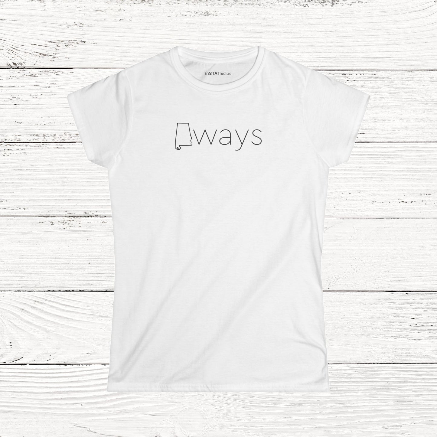 ALways – State of Alabama Women's Softstyle Tee