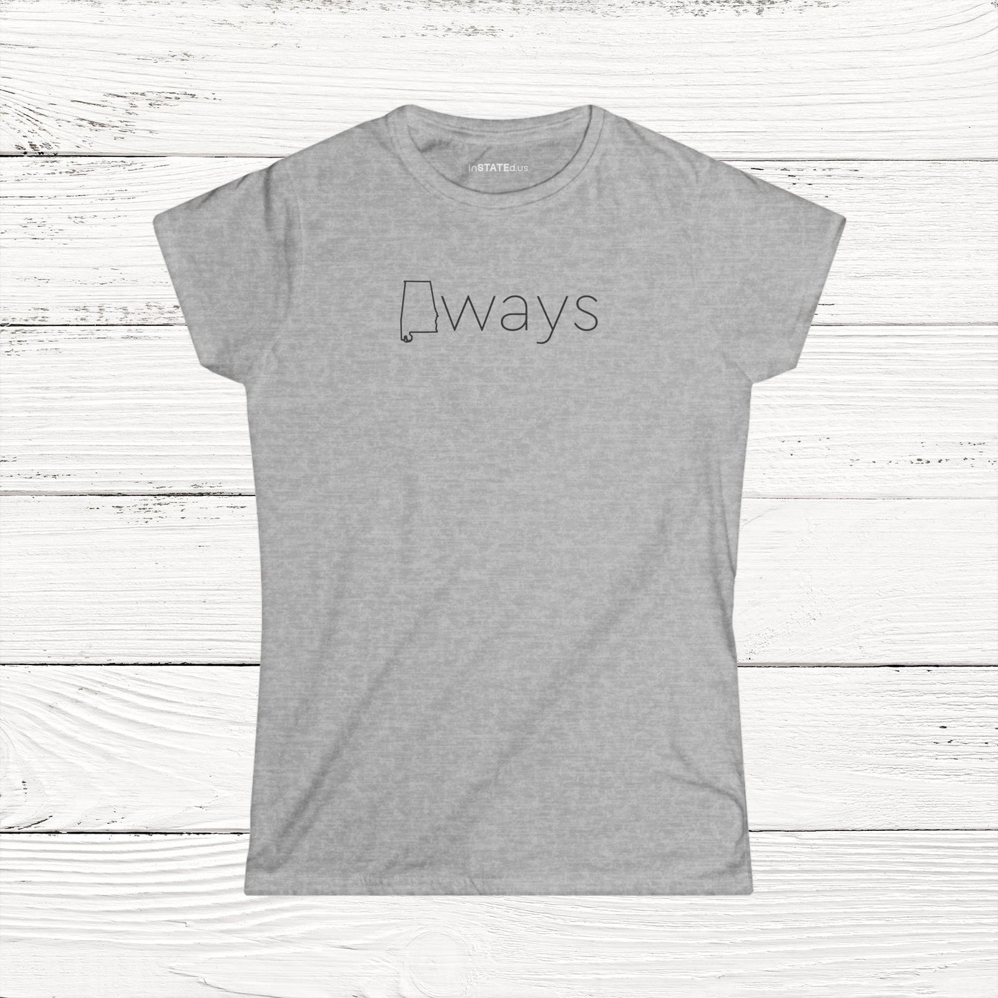 ALways – State of Alabama Women's Softstyle Tee
