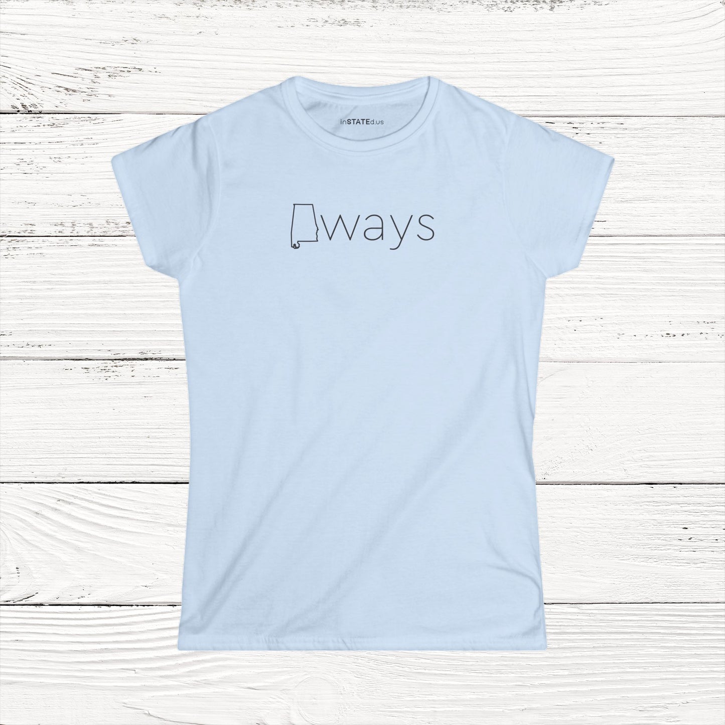 ALways – State of Alabama Women's Softstyle Tee