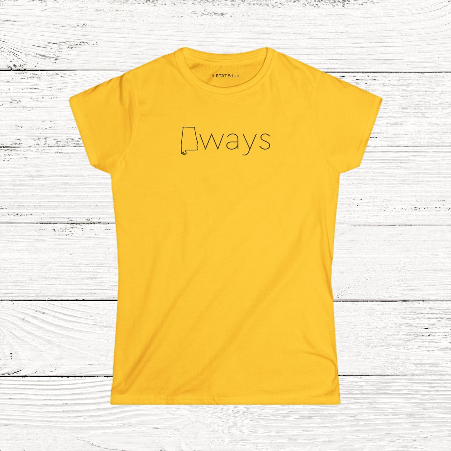 ALways – State of Alabama Women's Softstyle Tee