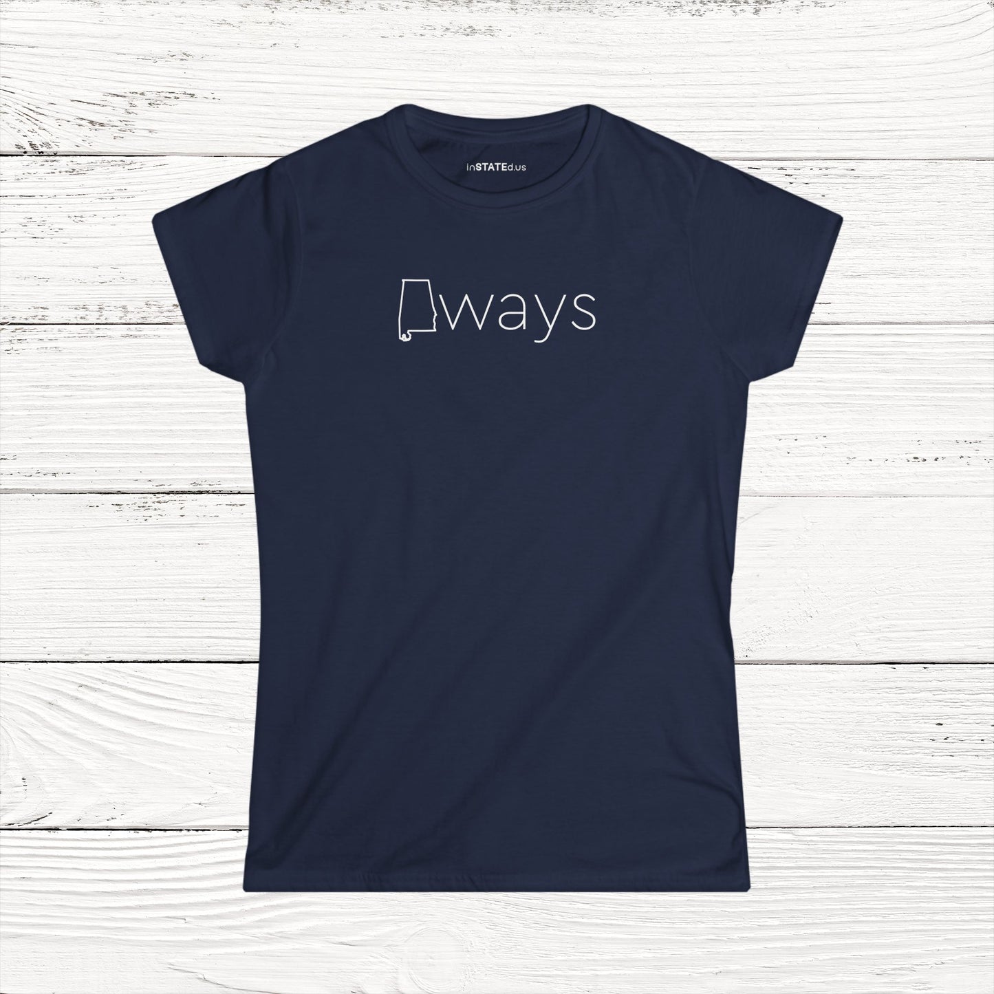 ALways – State of Alabama Women's Softstyle Tee