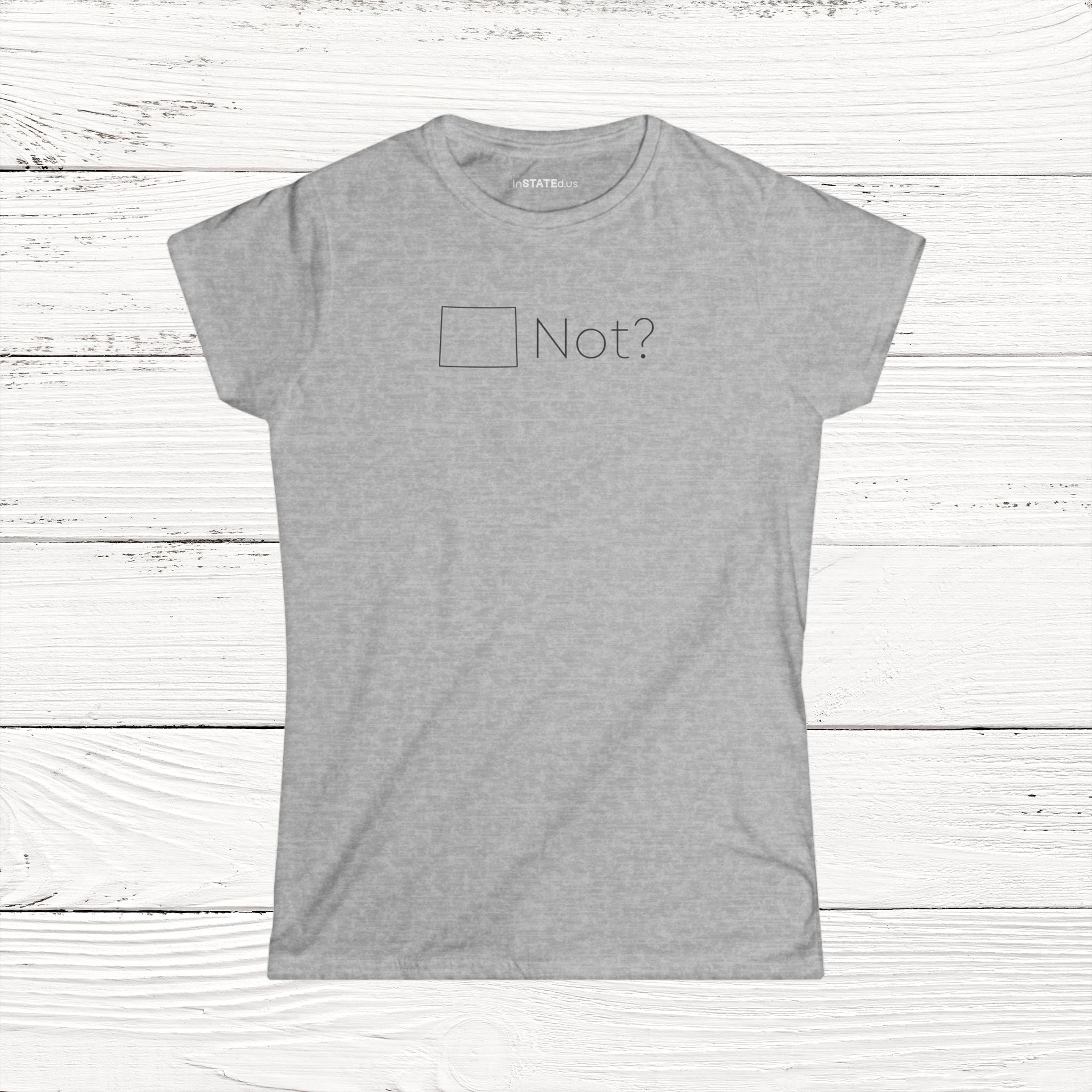 WY Not? – State of Wyoming Women's Softstyle Tee