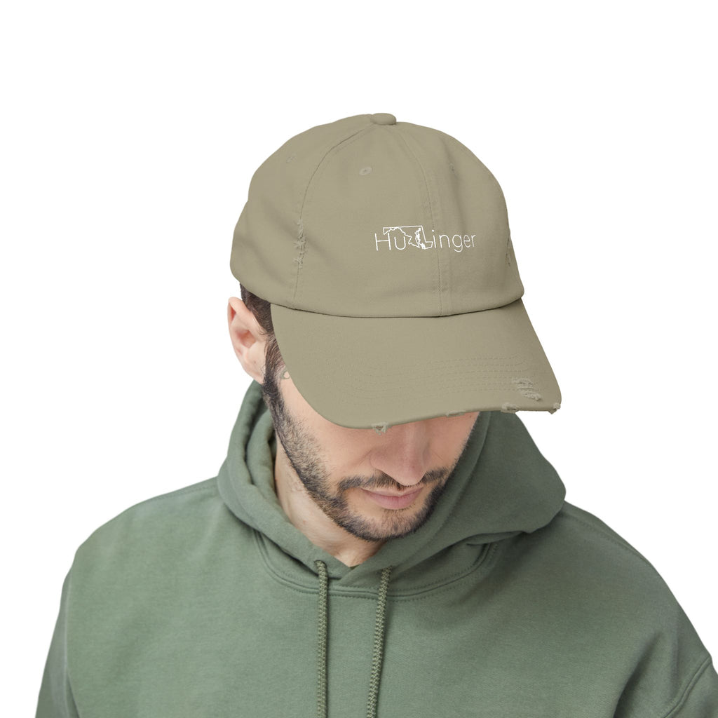 HuMDinger – State of Maryland Distressed Vintage Cap