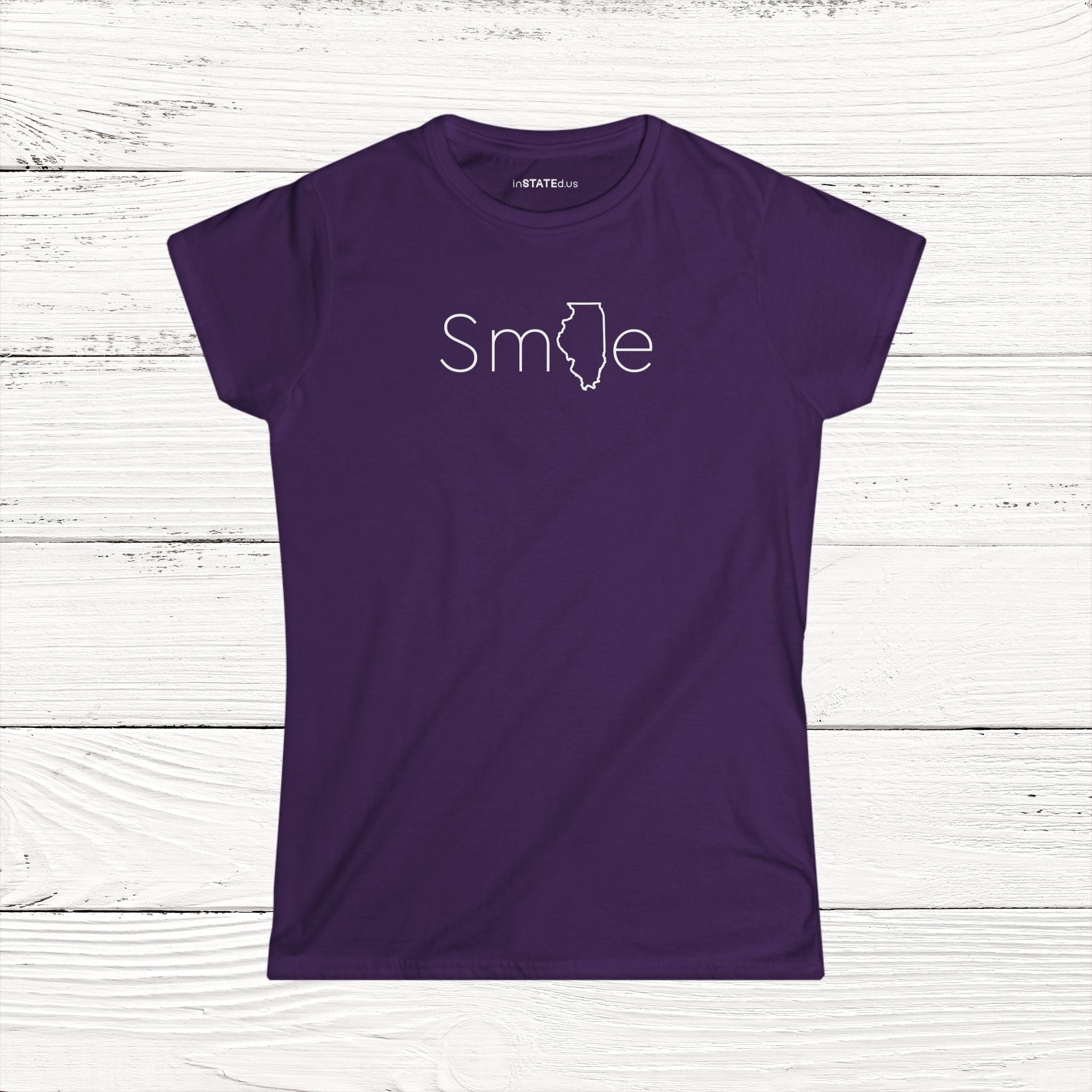 SmILe – State of Illinois Women's Softstyle Tee