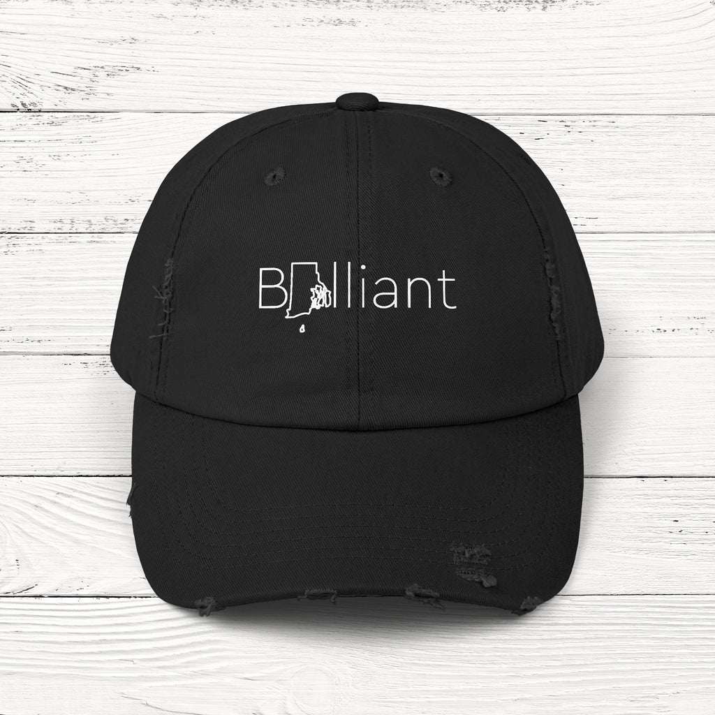 BRIlliant – State of Rhode Island Distressed Vintage Cap