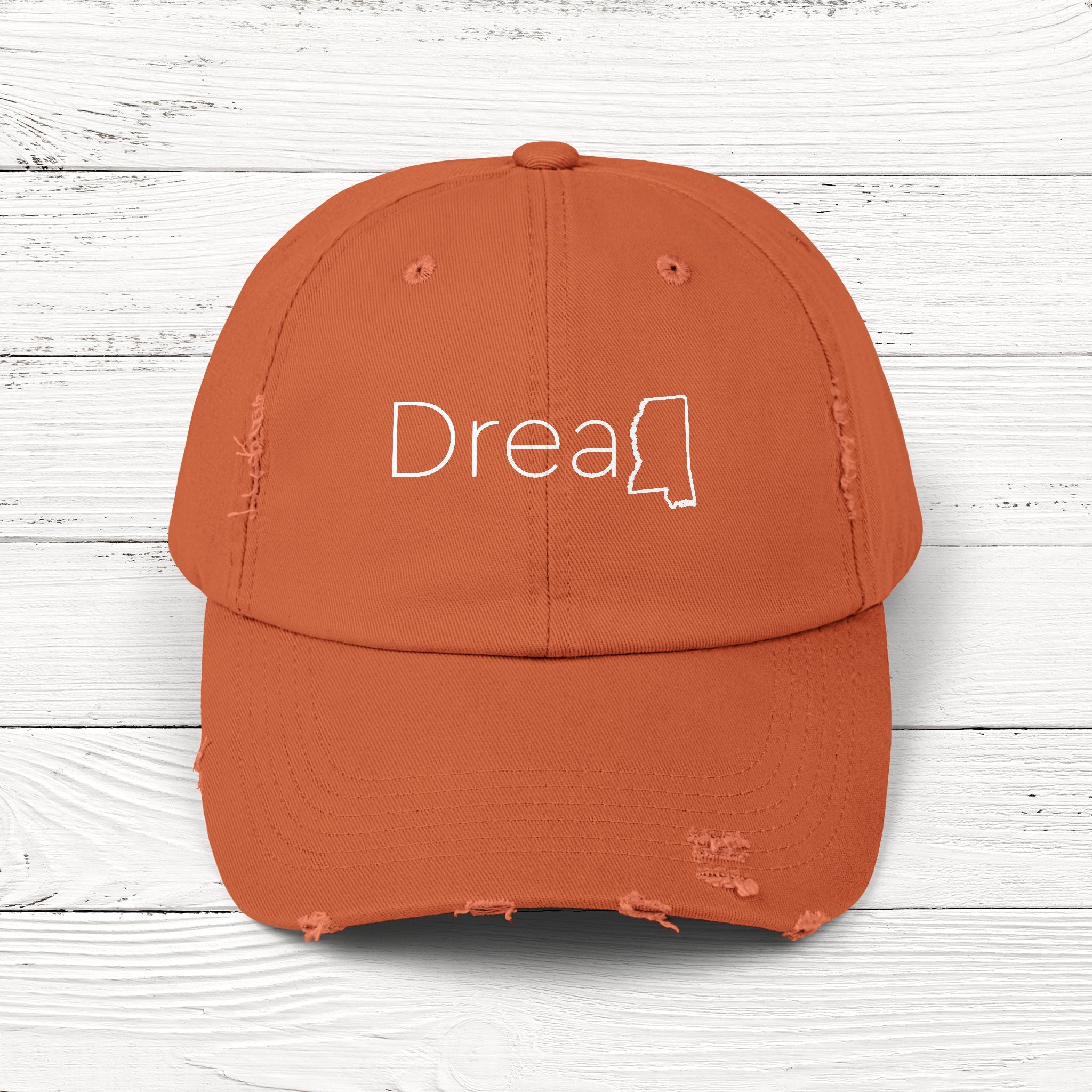 DreaMS – State of Mississippi Distressed Vintage Cap