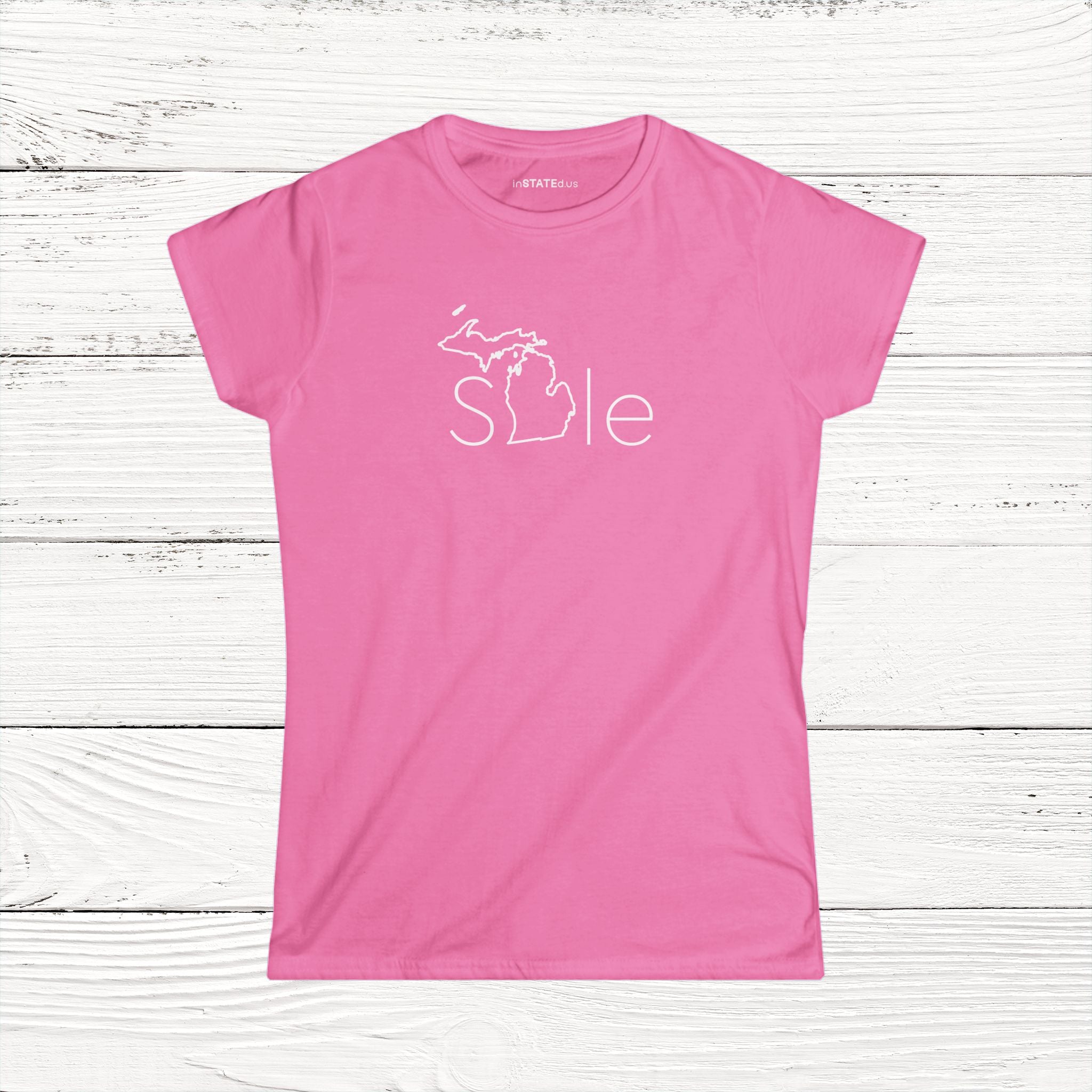 SMIle – State of Michigan Women's Softstyle Tee