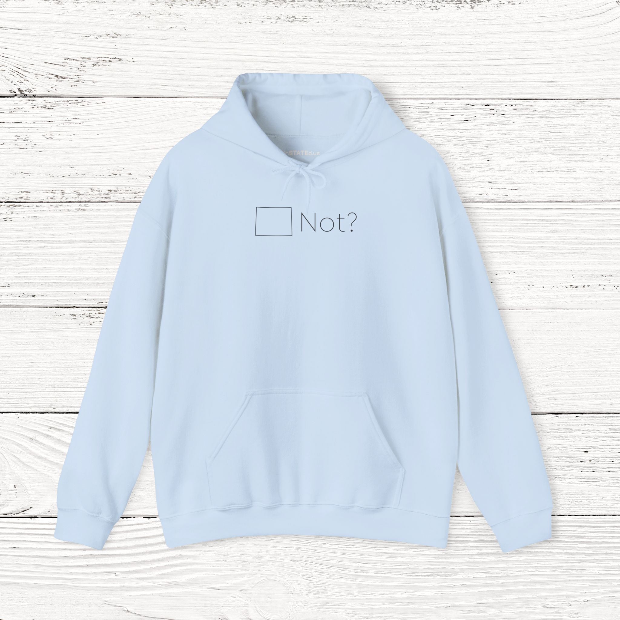 WY Not? – State of Wyoming Hoodie