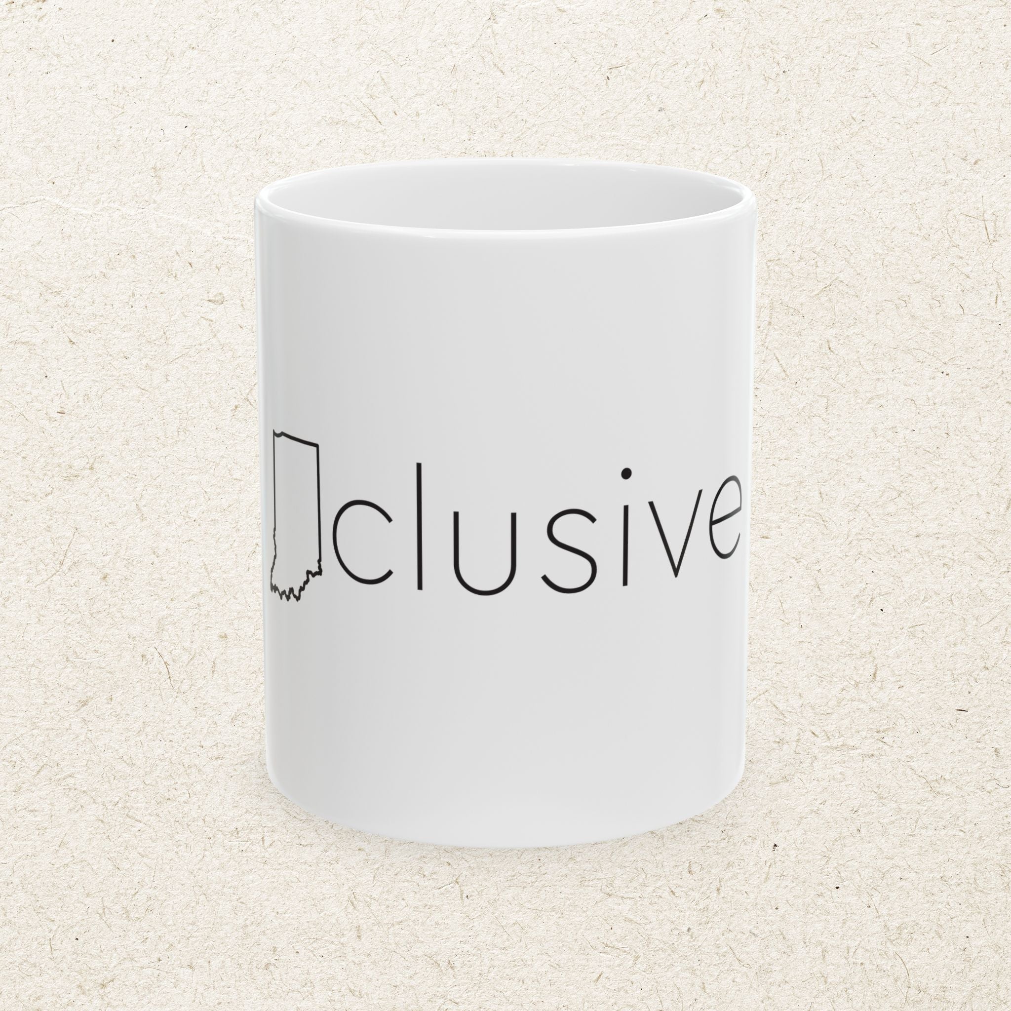 INclusive– State of Indiana Mug
