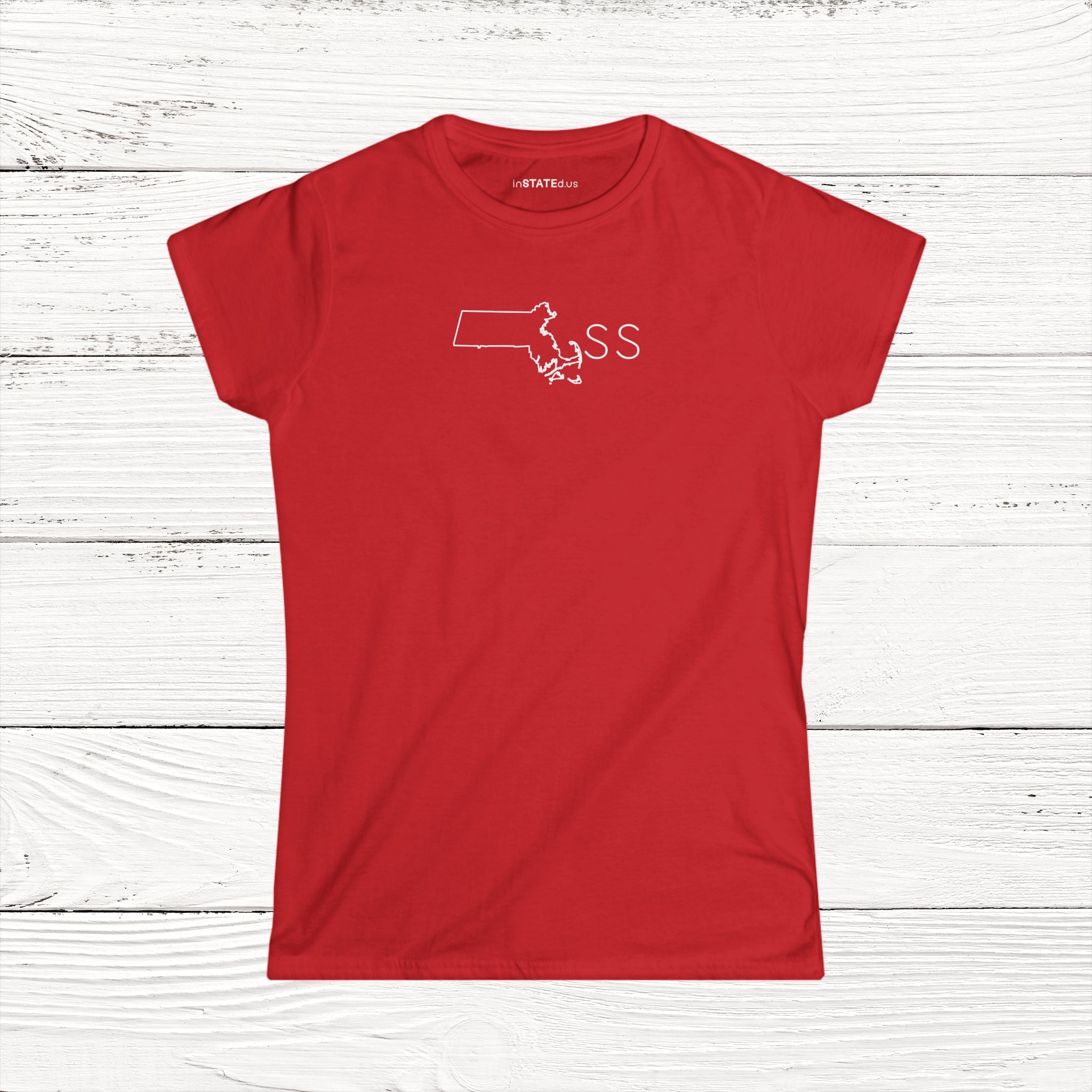 MAss – State of Massachusetts Women's Softstyle Tee