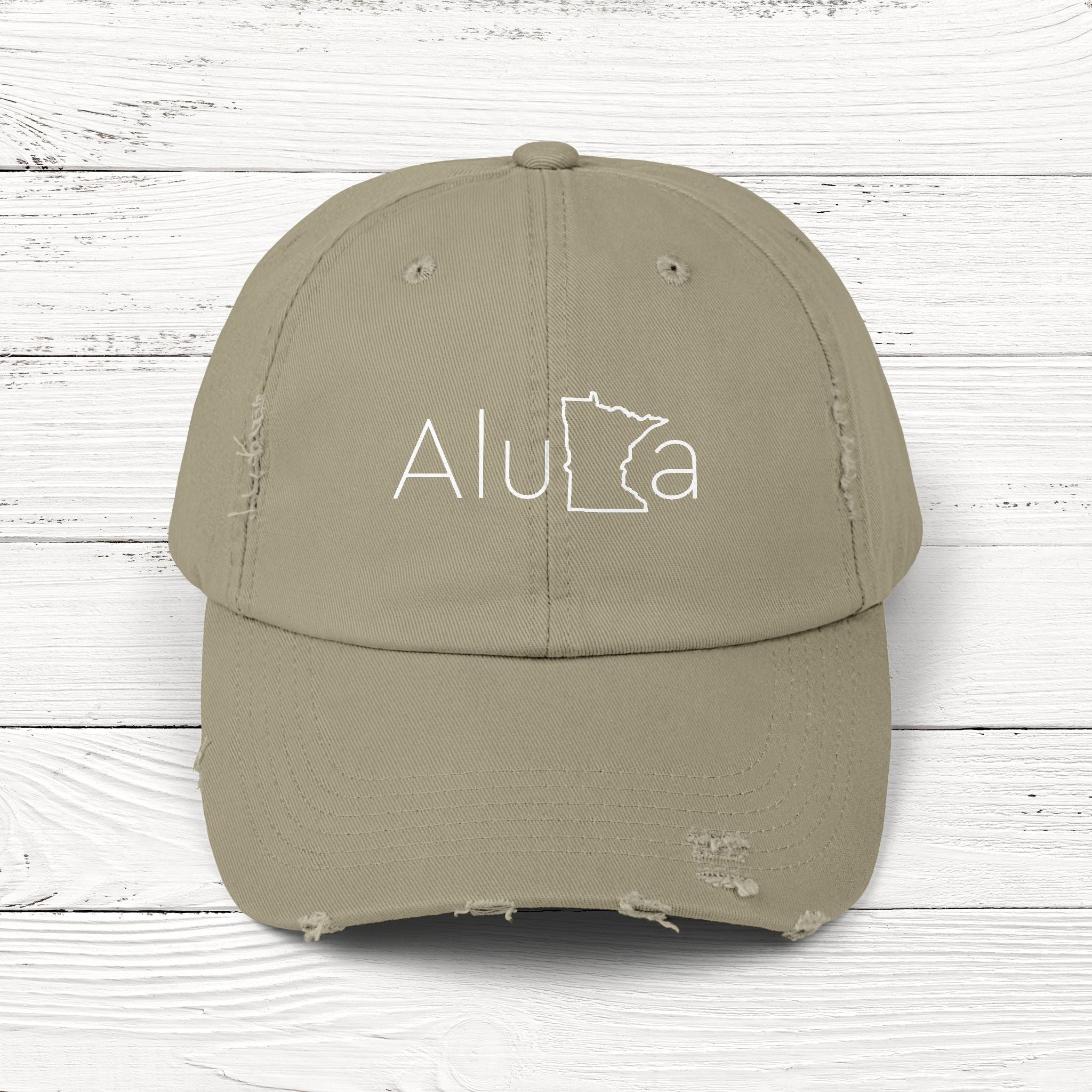 AluMNa – State of Minnesota Distressed Vintage Cap