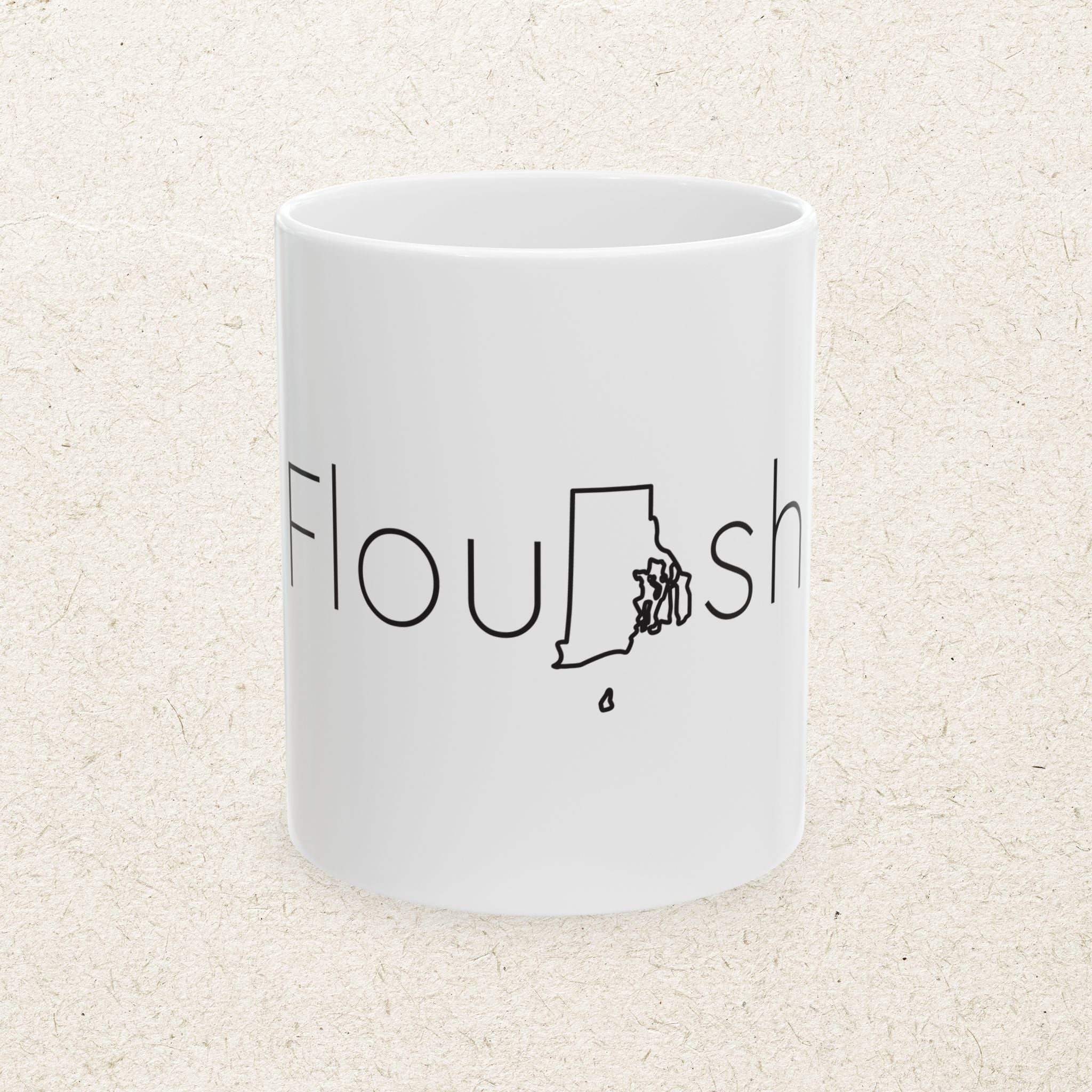 FlouRIsh– State of Rhode Island Mug