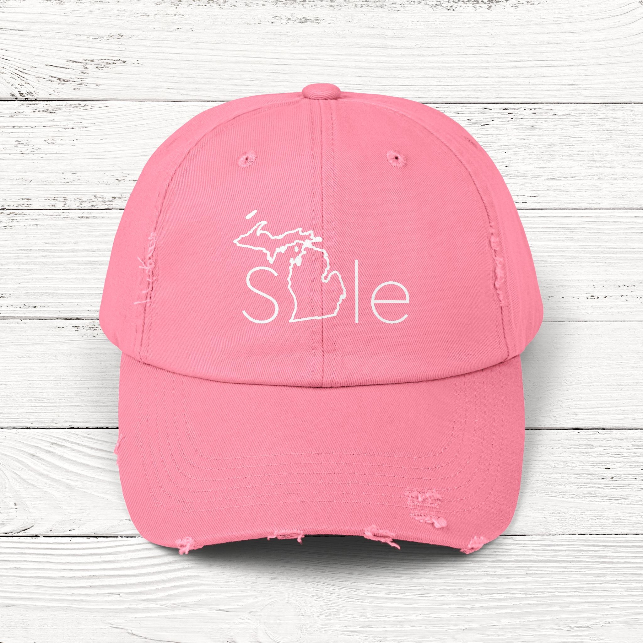 SMIle – State of Michigan Distressed Vintage Cap