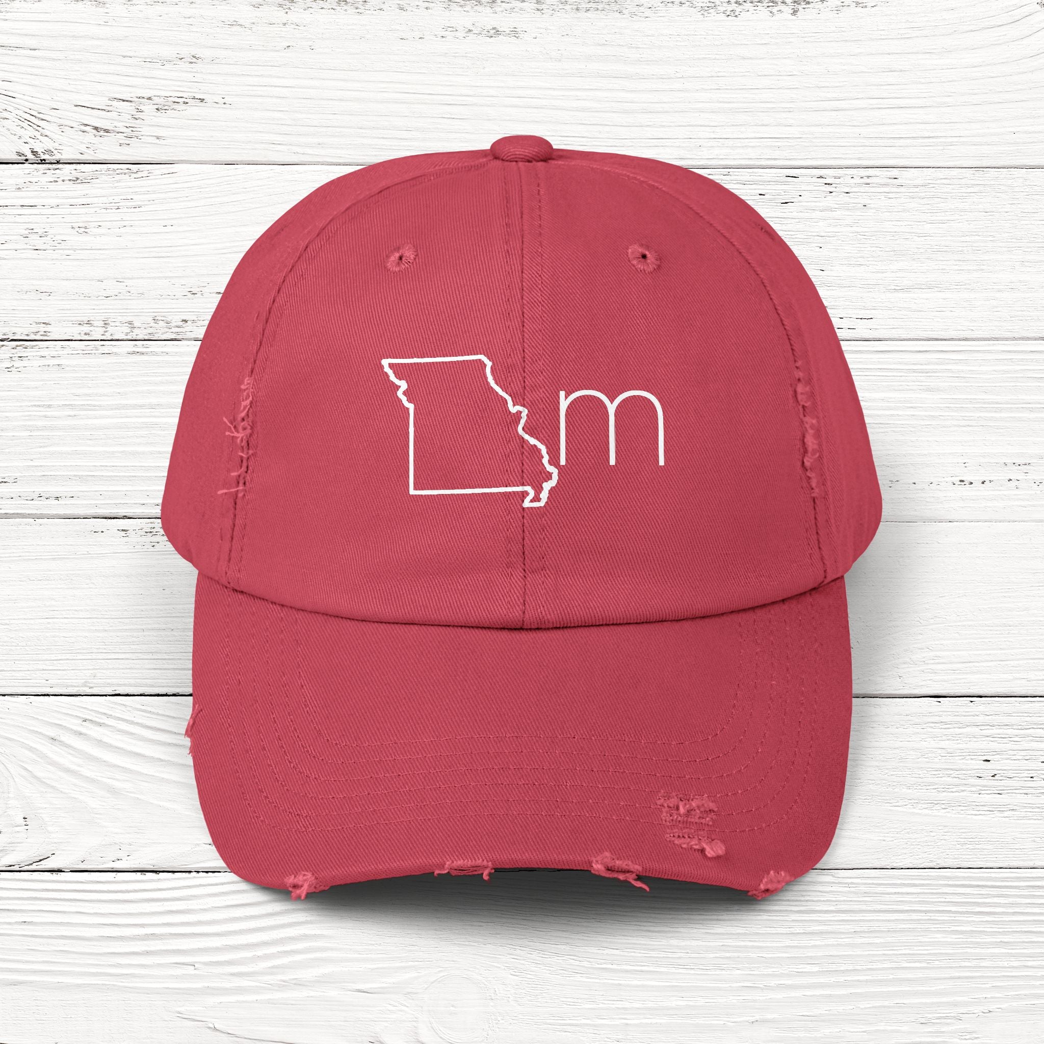 MOm – State of Missouri Distressed Vintage Cap