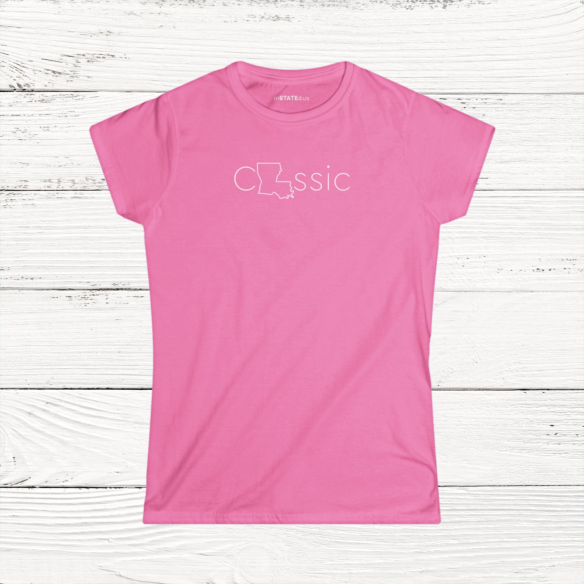 CLAssic – State of Louisiana Women's Softstyle Tee