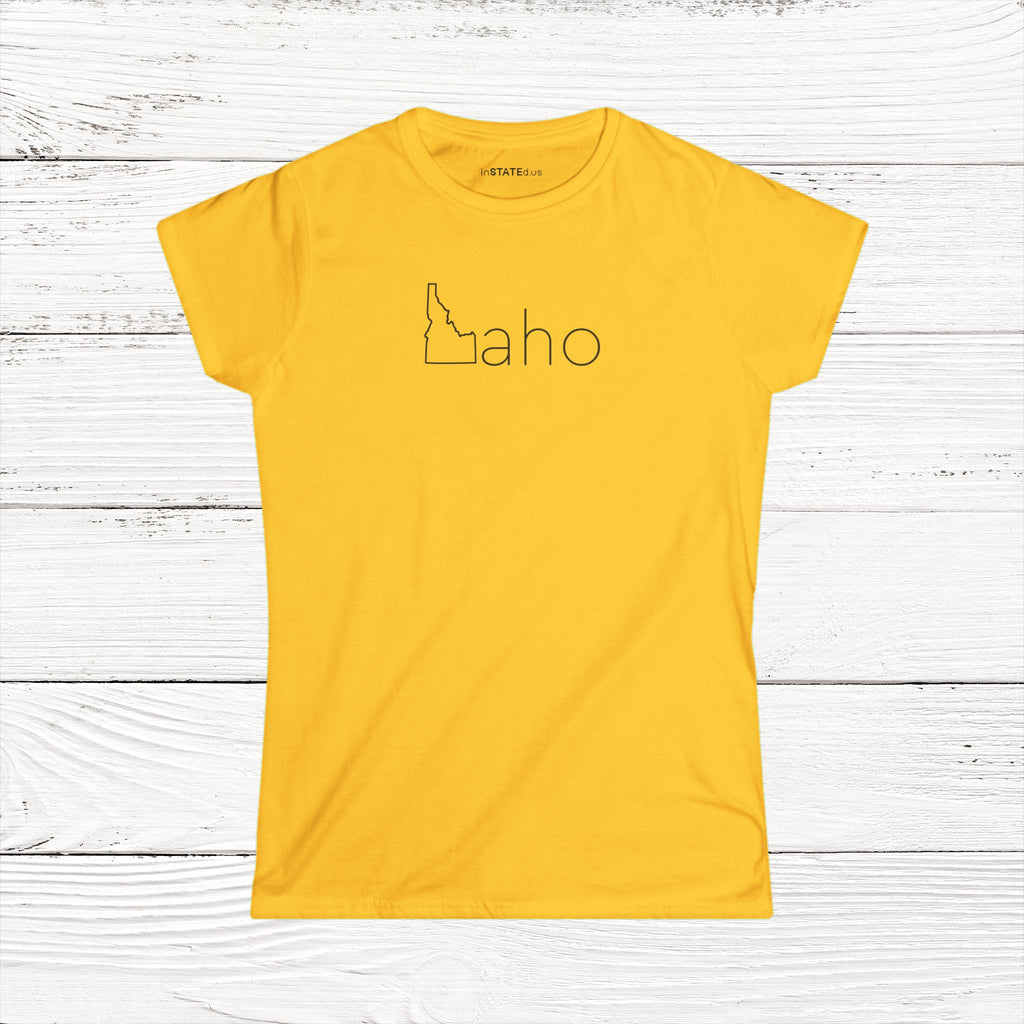 IDaho – State of Idaho Women's Softstyle Tee