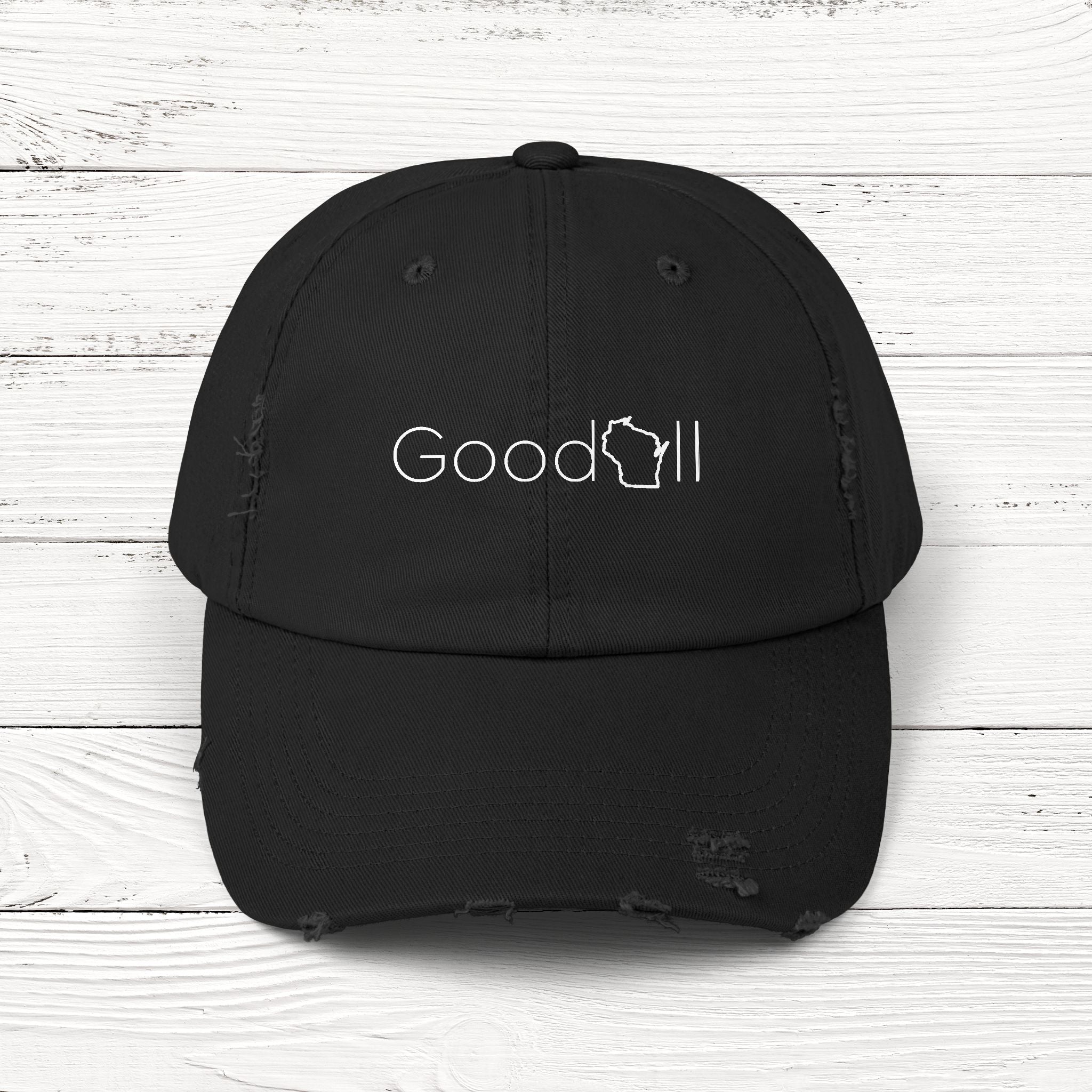 GoodWIll – State of Wisconsin Distressed Vintage Cap
