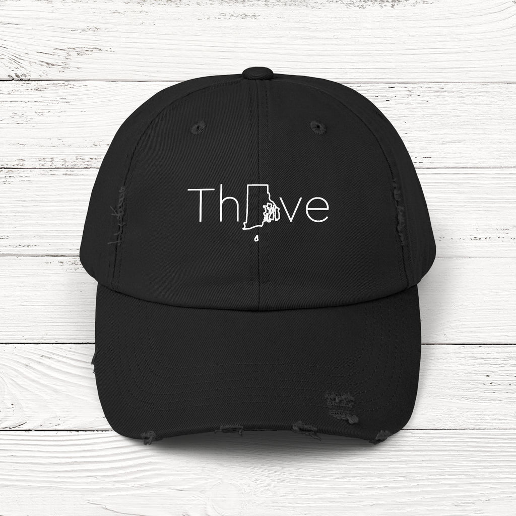 ThRIve – State of Rhode Island Distressed Vintage Cap