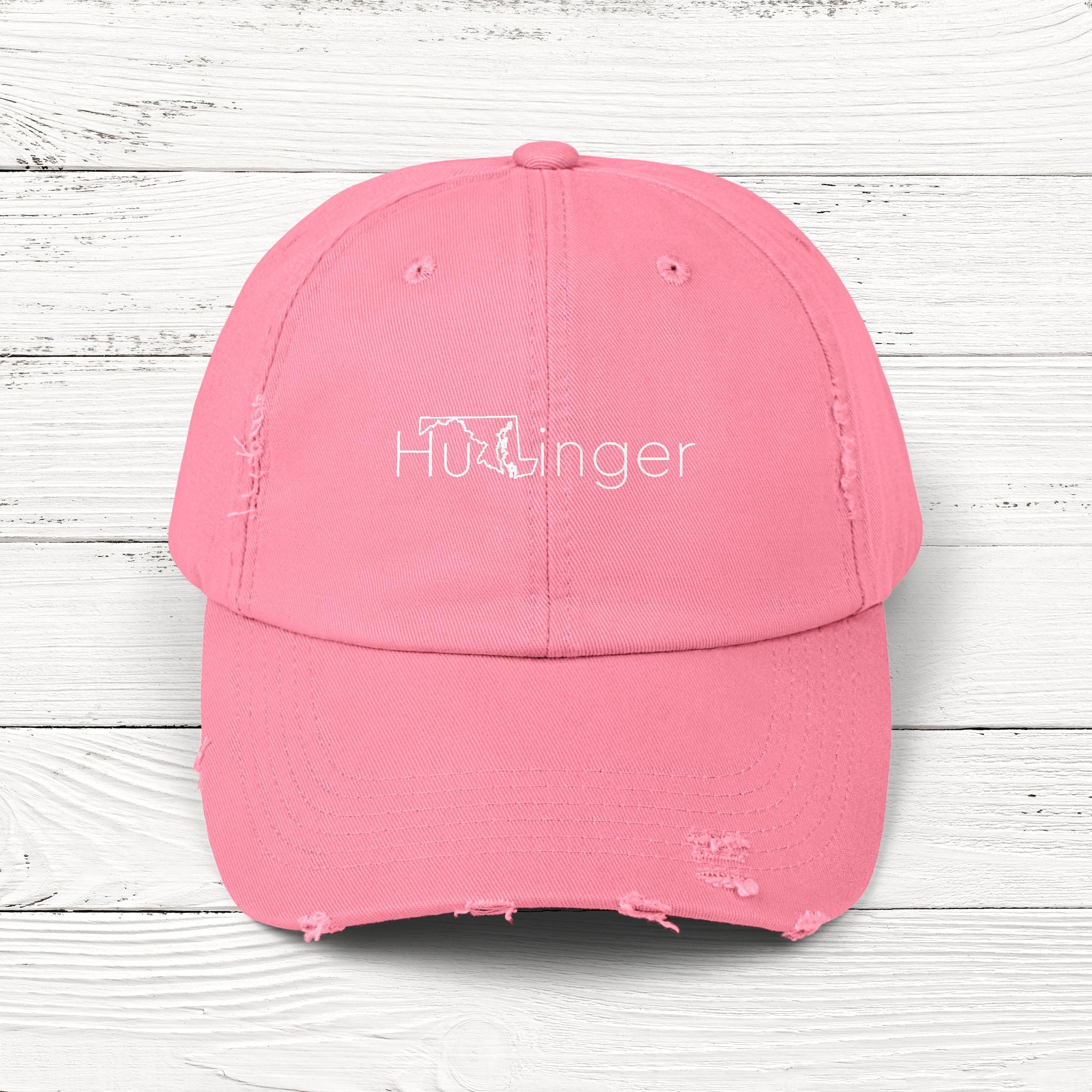 HuMDinger – State of Maryland Distressed Vintage Cap