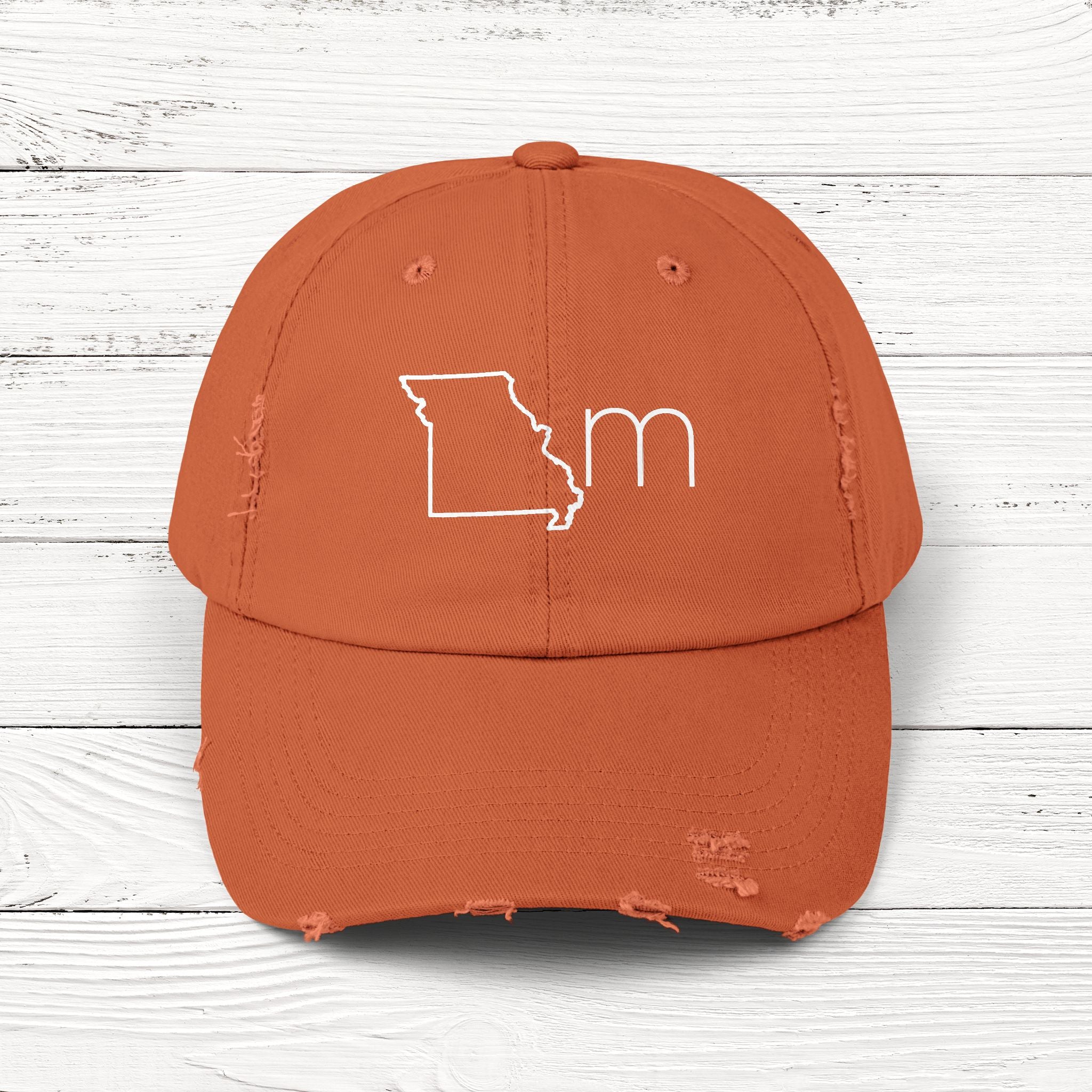 MOm – State of Missouri Distressed Vintage Cap