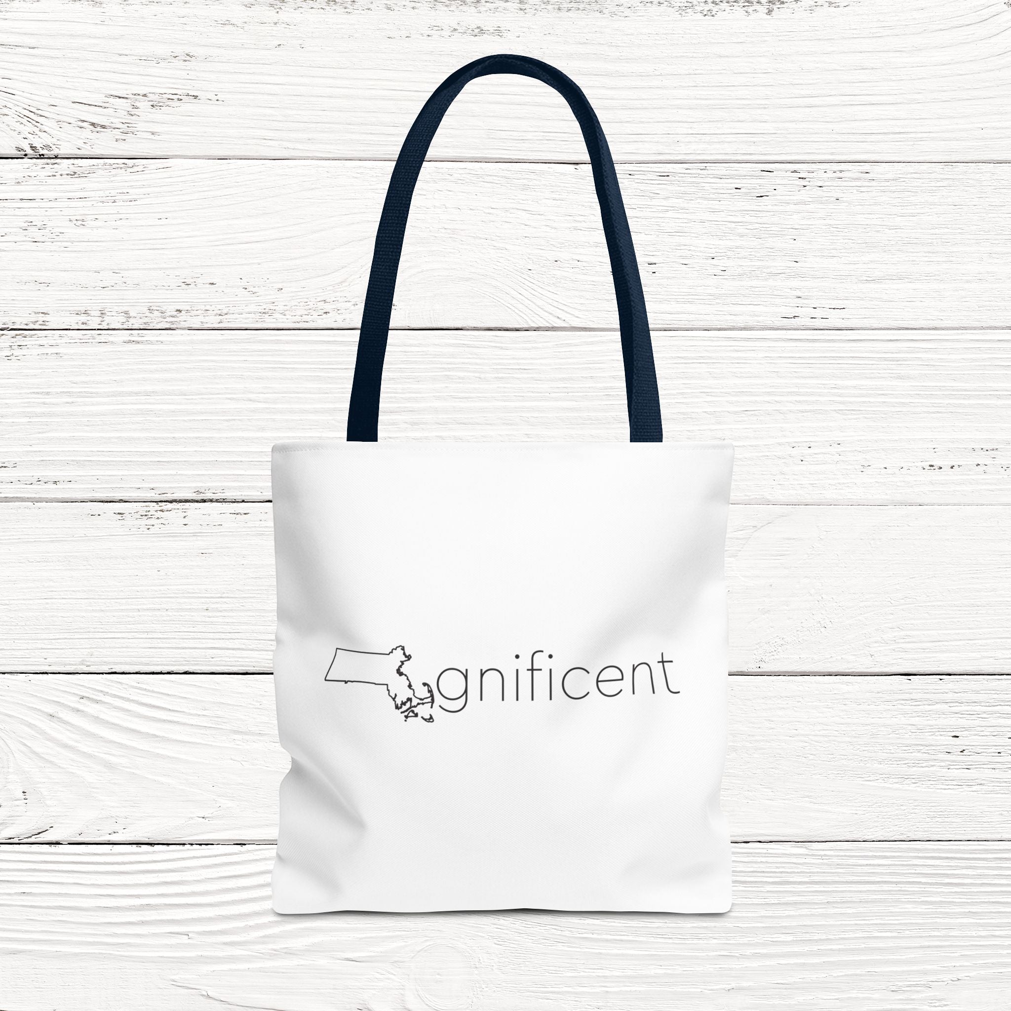 MAgnificent – State of Massachusetts Eco-Friendly Tote Bag