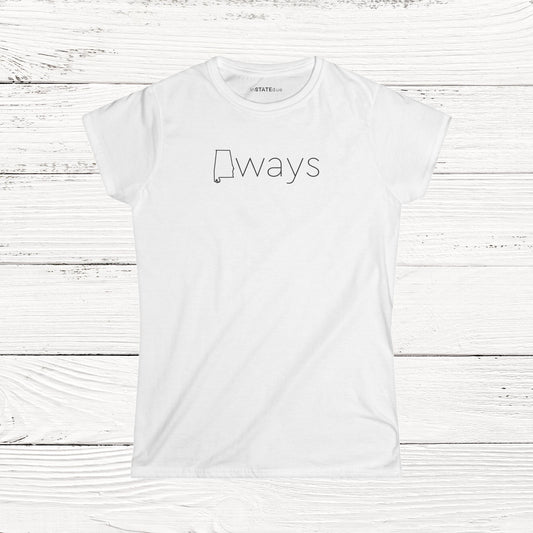 ALways – State of Alabama Women's Softstyle Tee