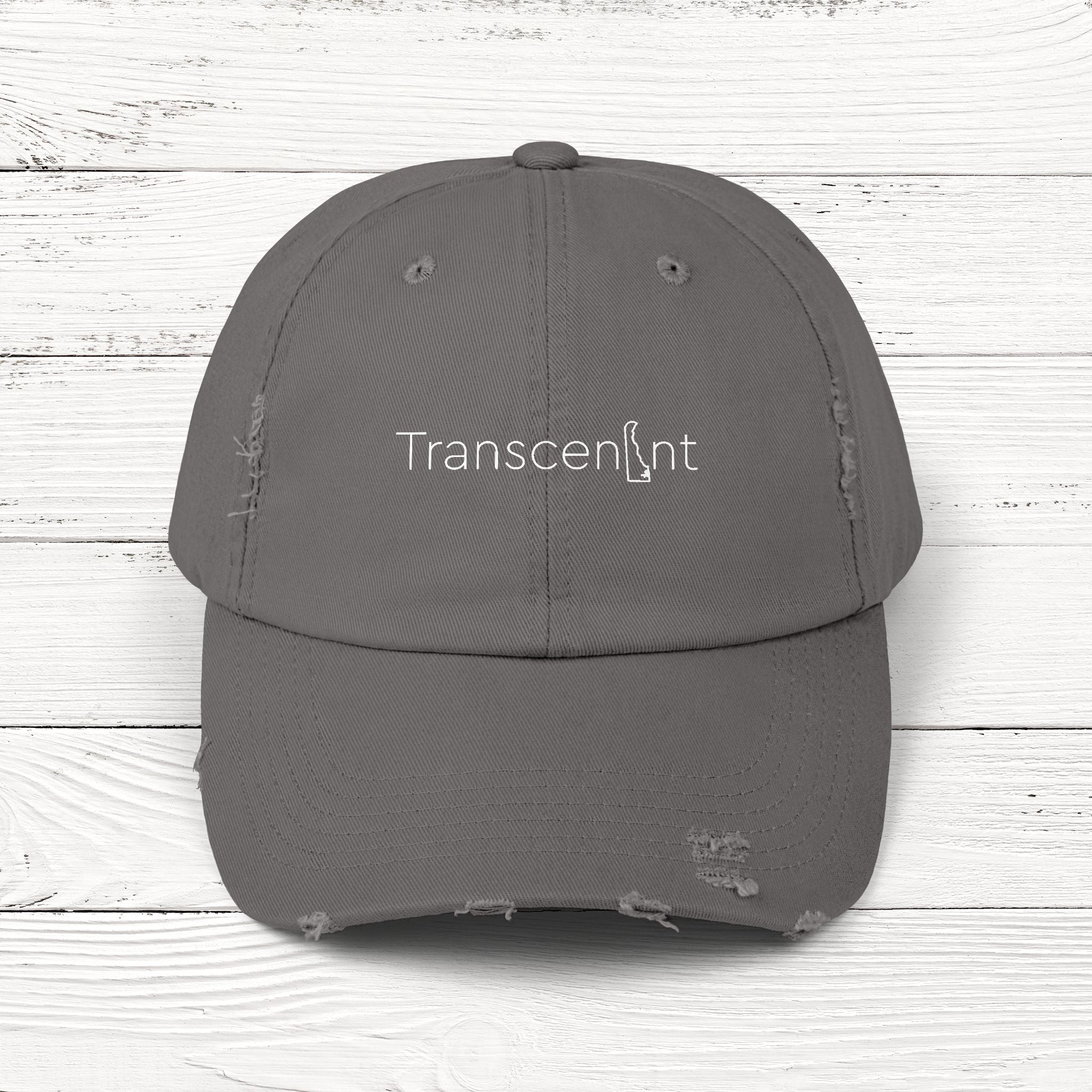 TranscenDEnt – State of Delaware Distressed Vintage Cap