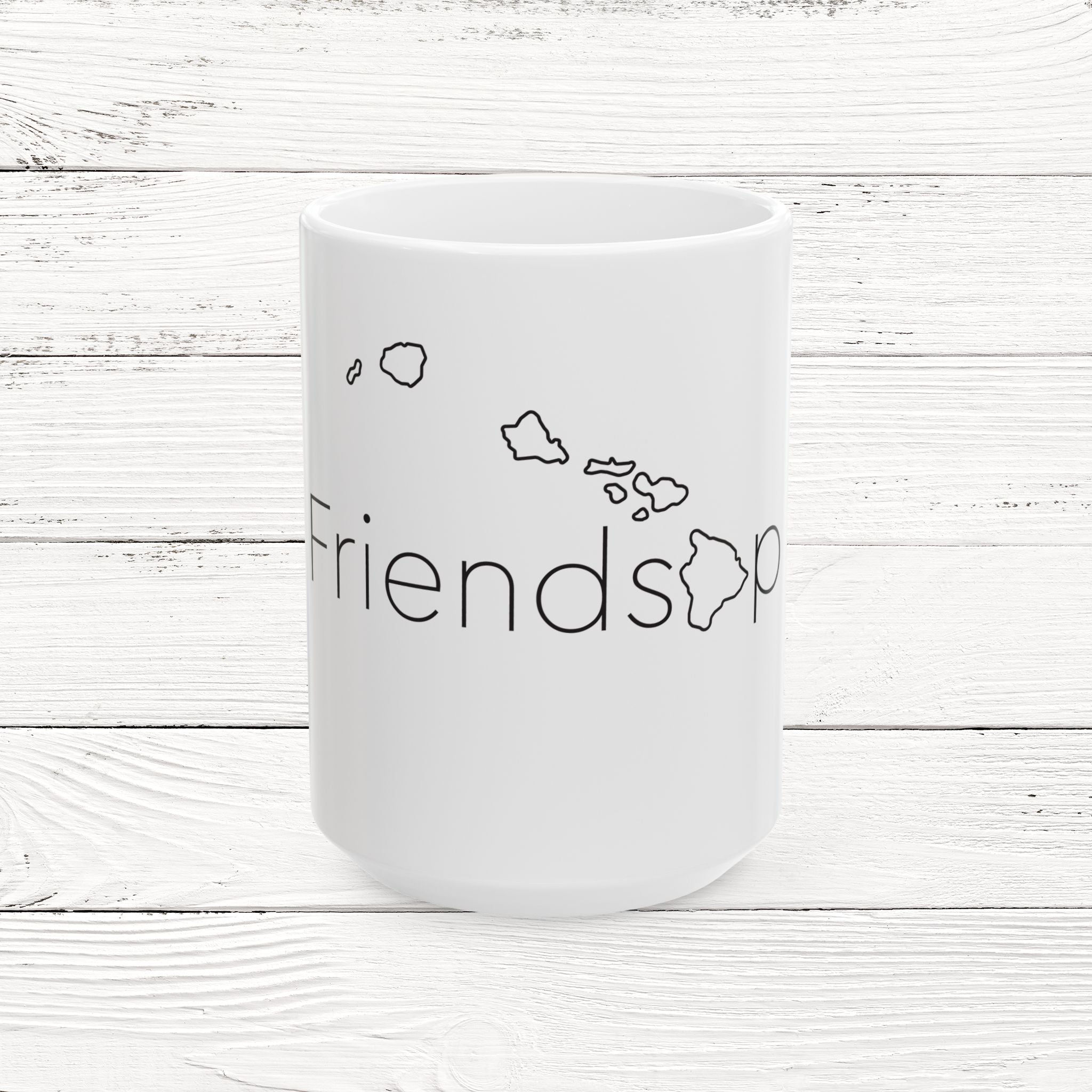 FriendsHIp – State of Hawaii Mug