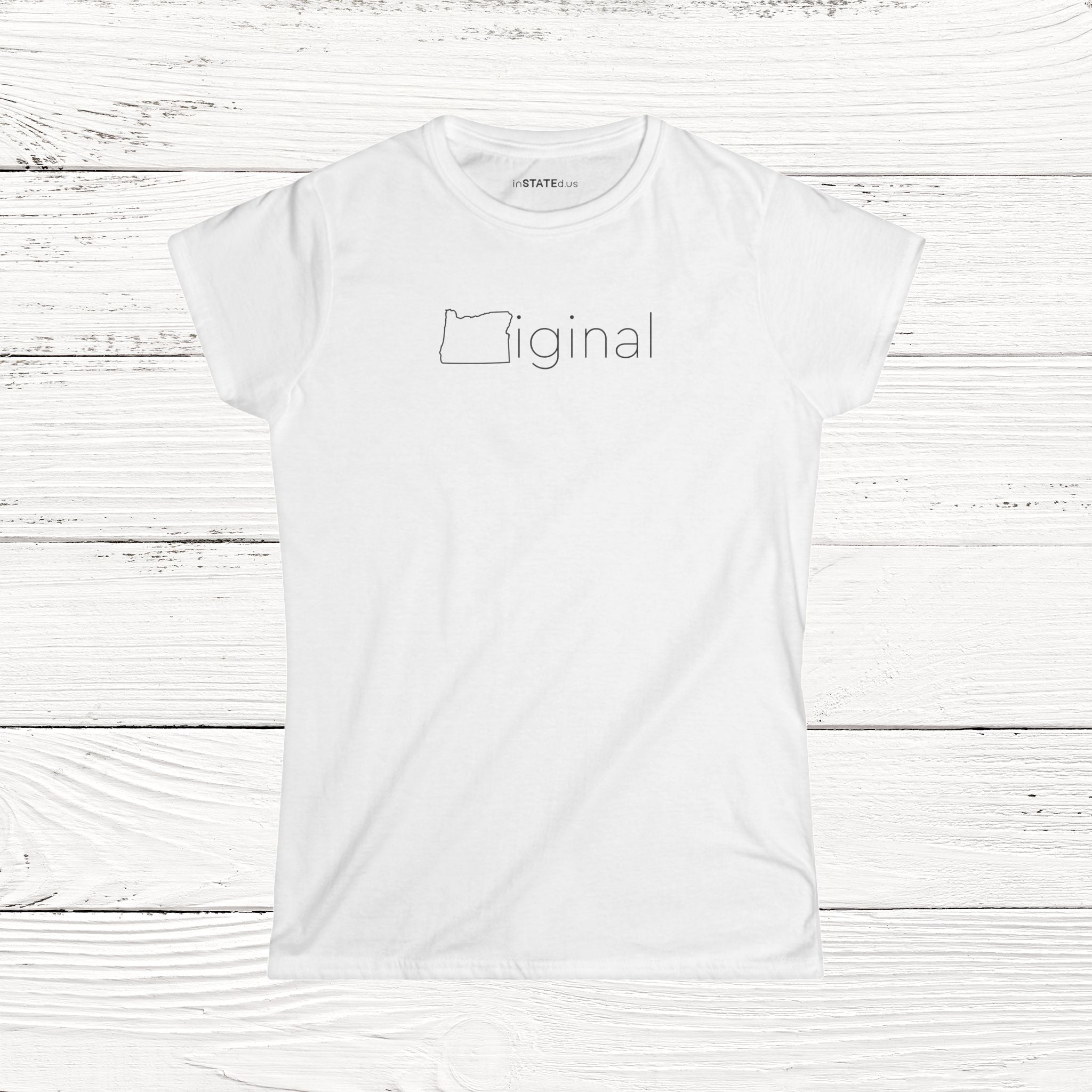 ORiginal – State of Oregon Women's Softstyle Tee