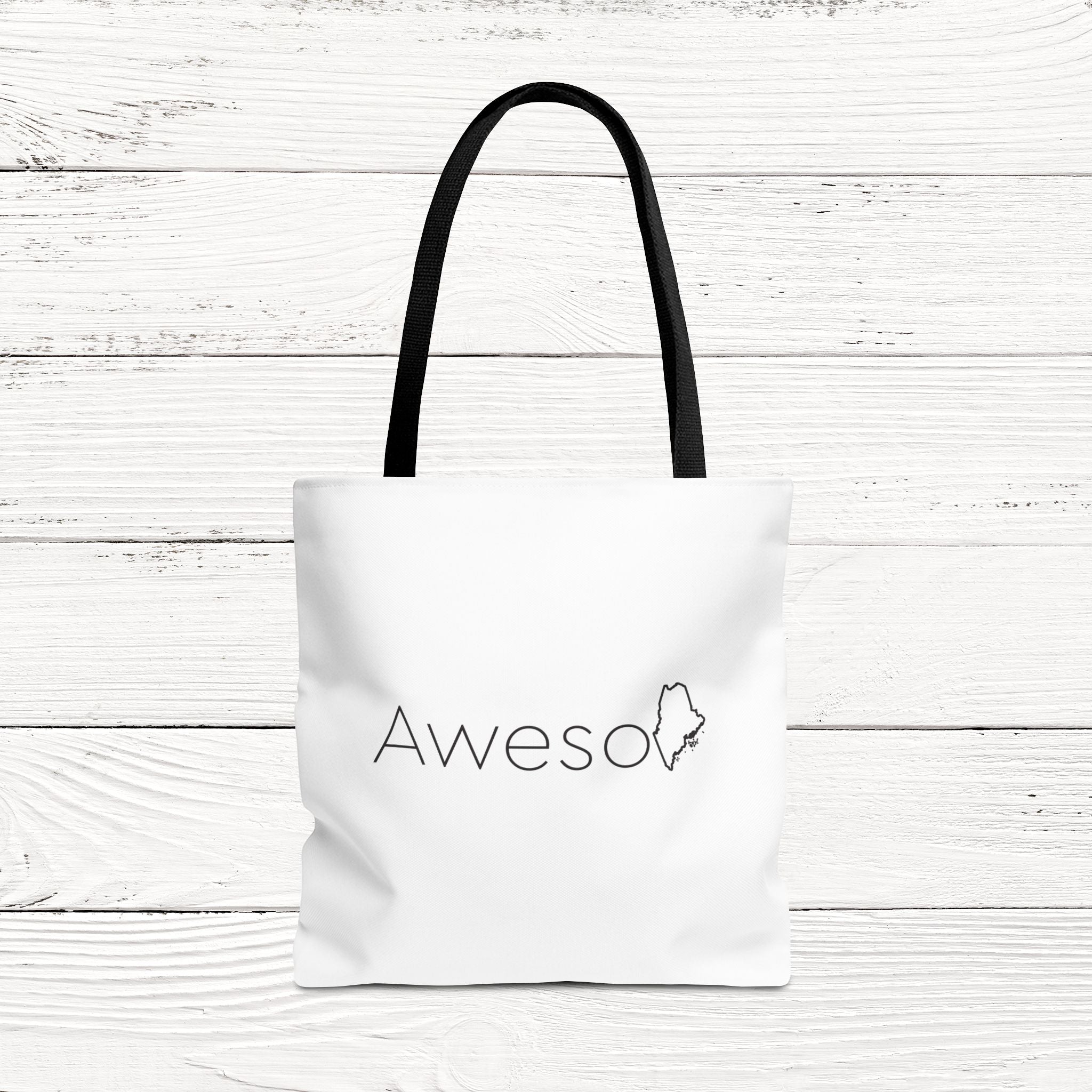 AwesoME – State of Maine Eco-Friendly Tote Bag