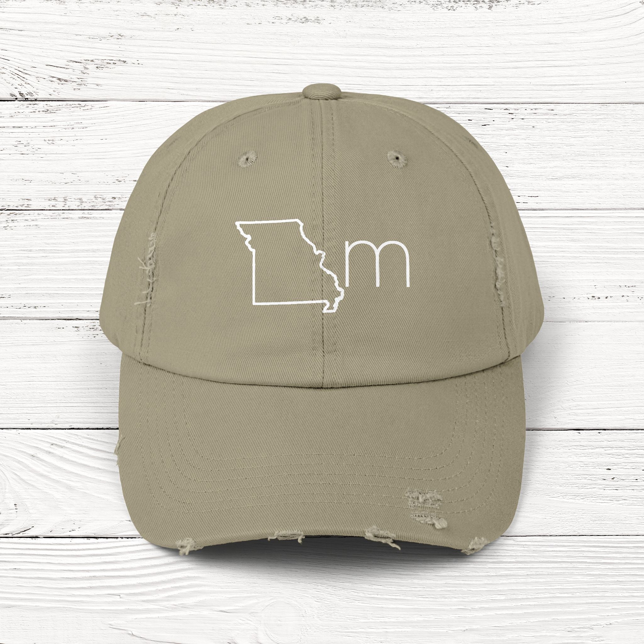 MOm – State of Missouri Distressed Vintage Cap