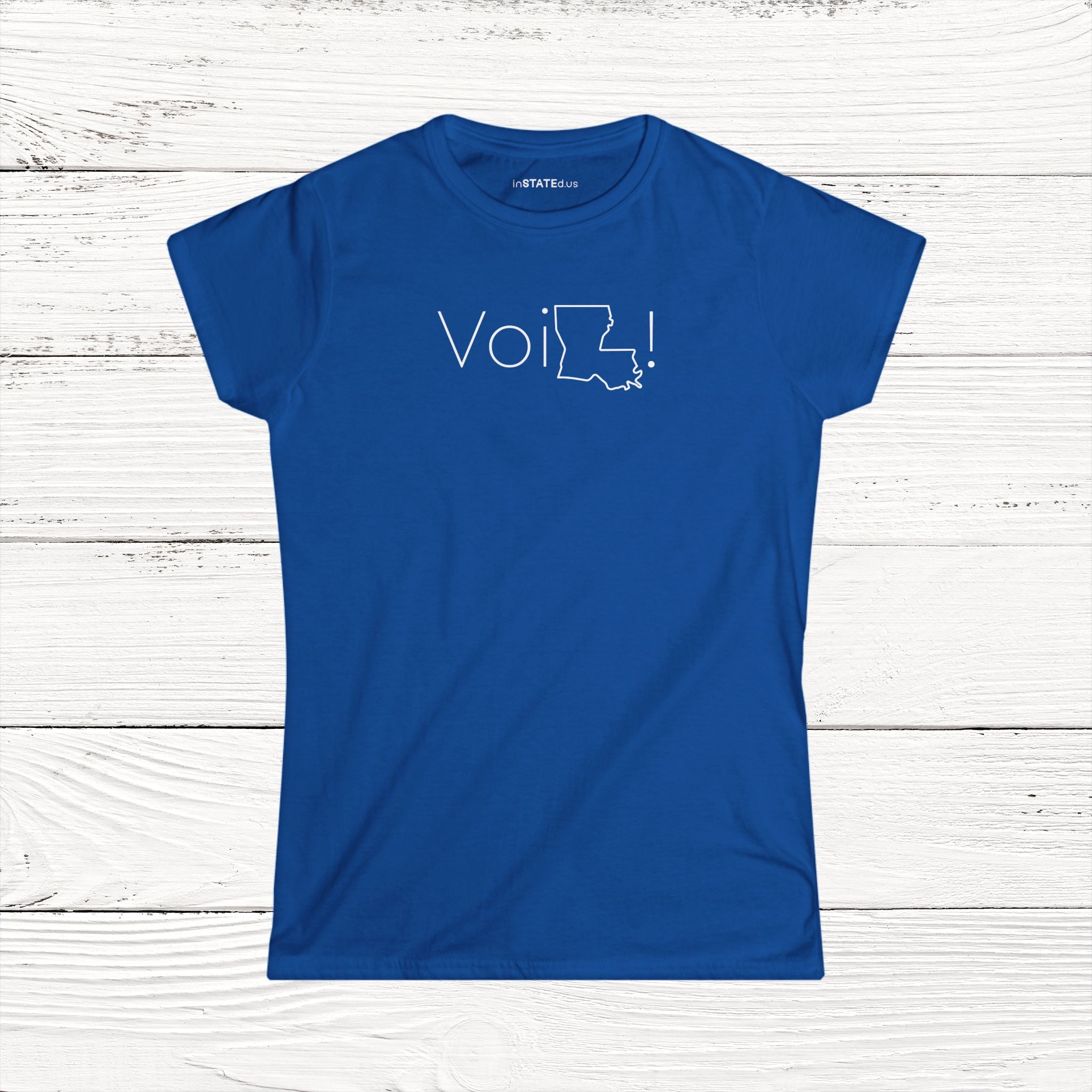 VioLA! – State of Louisiana Women's Softstyle Tee