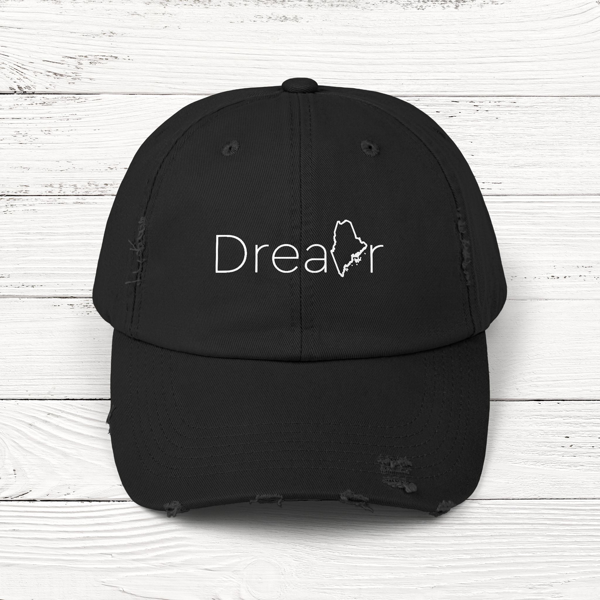 DreaMEr – State of Maine Distressed Vintage Cap