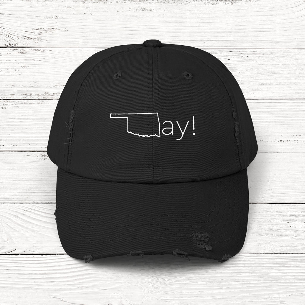 OKay! – State of Oklahoma Distressed Vintage Cap