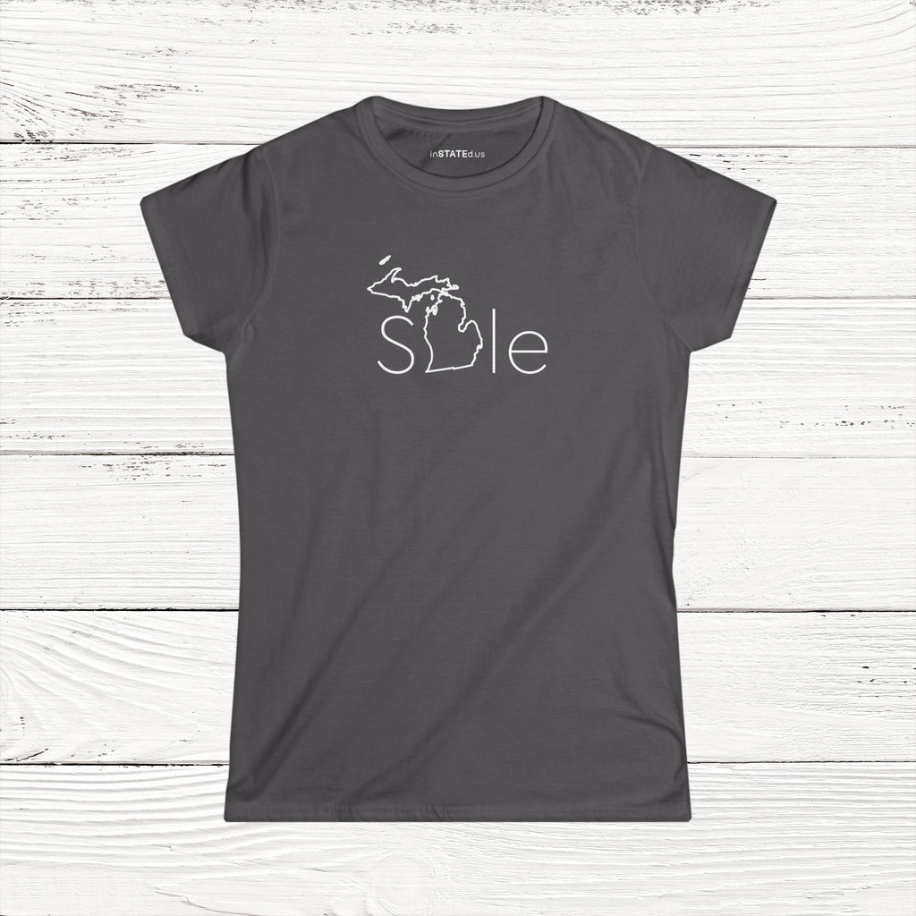 SMIle – State of Michigan Women's Softstyle Tee
