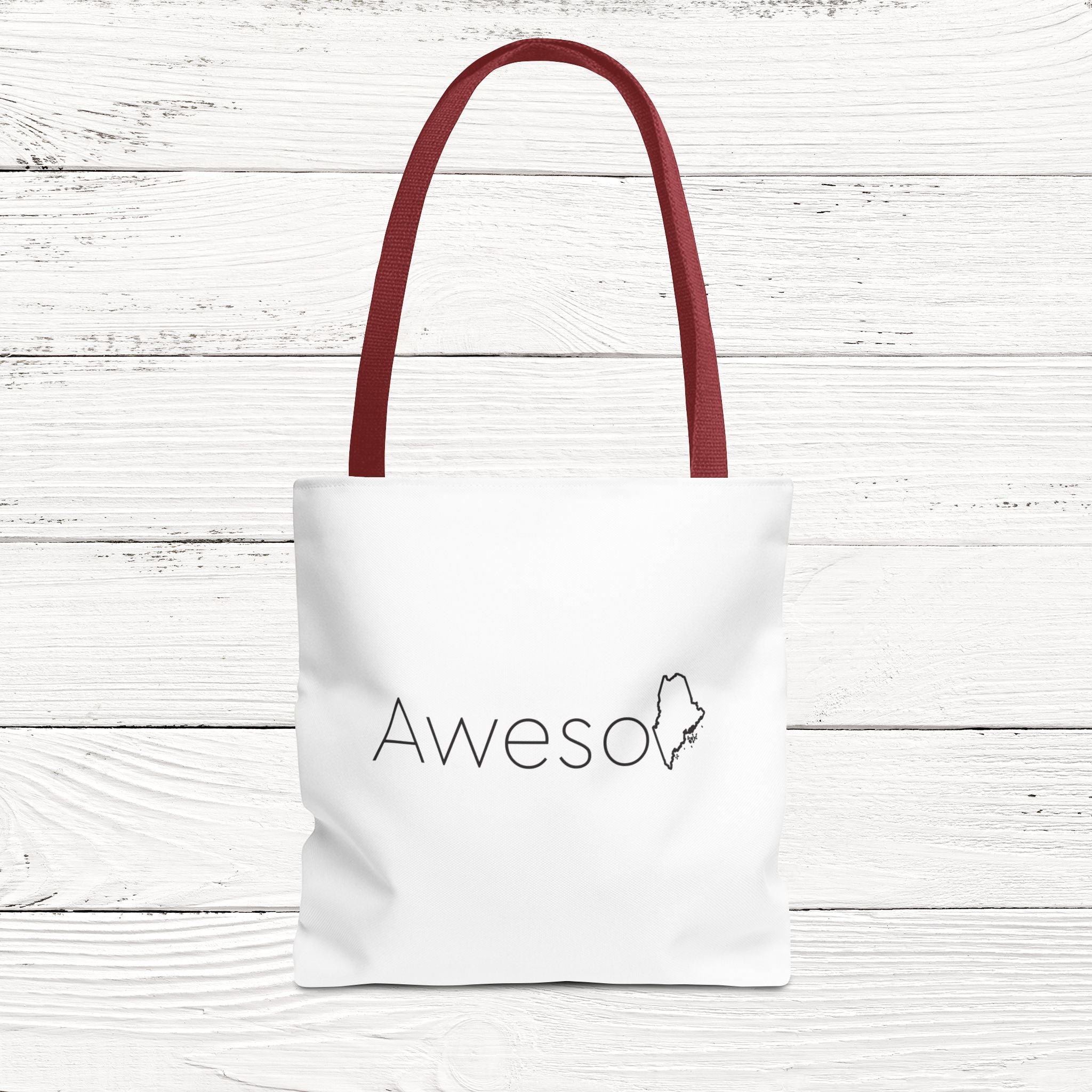 AwesoME – State of Maine Eco-Friendly Tote Bag