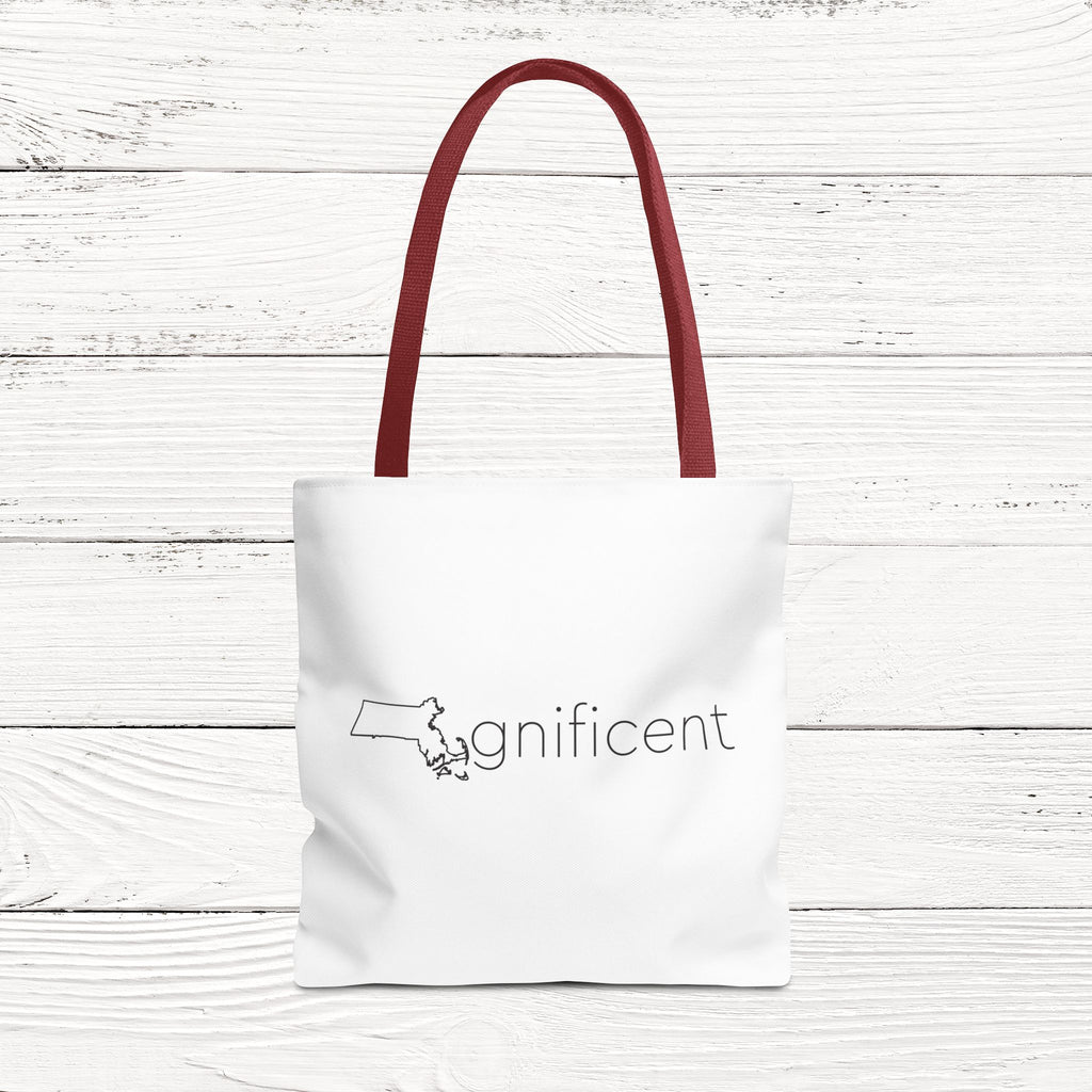 MAgnificent – State of Massachusetts Eco-Friendly Tote Bag