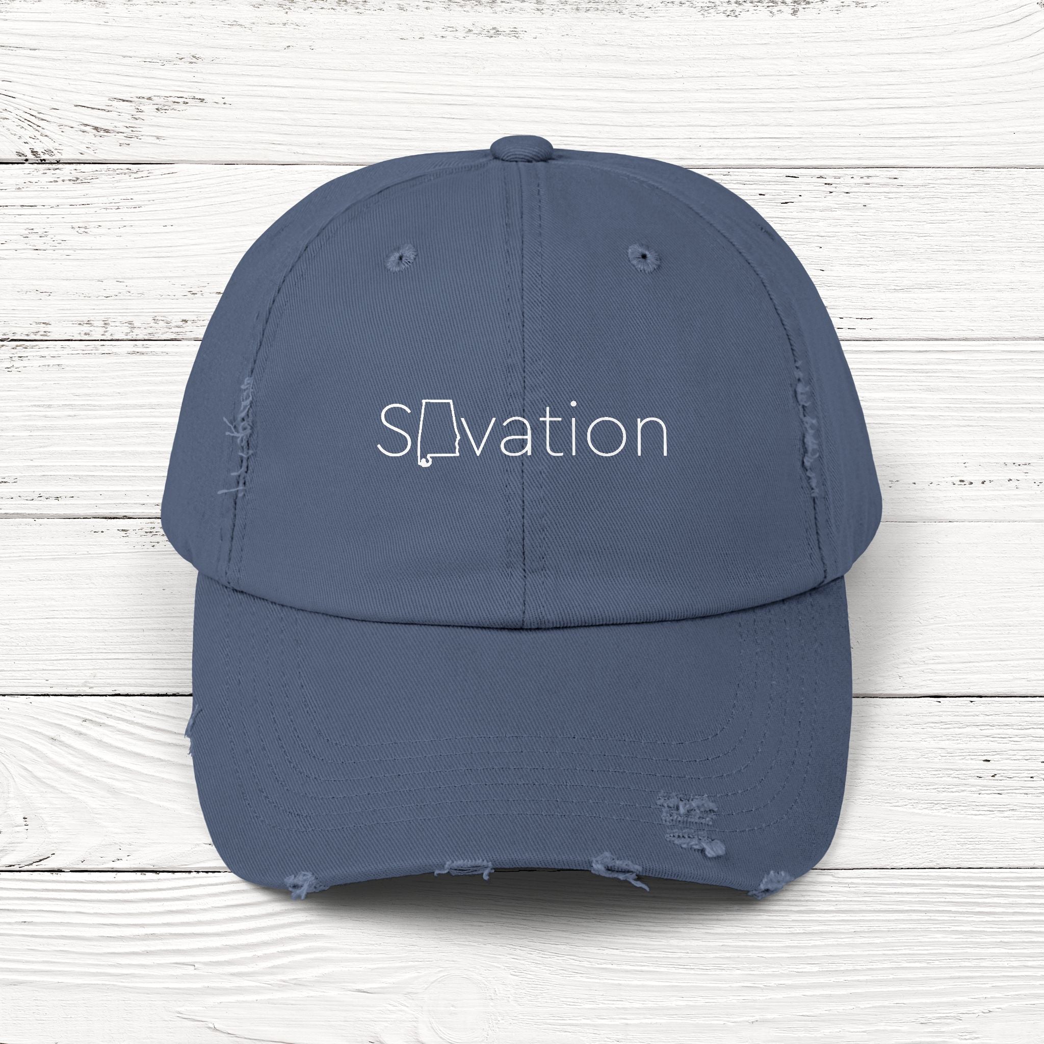 SALvation – State of Alabama Distressed Vintage Cap
