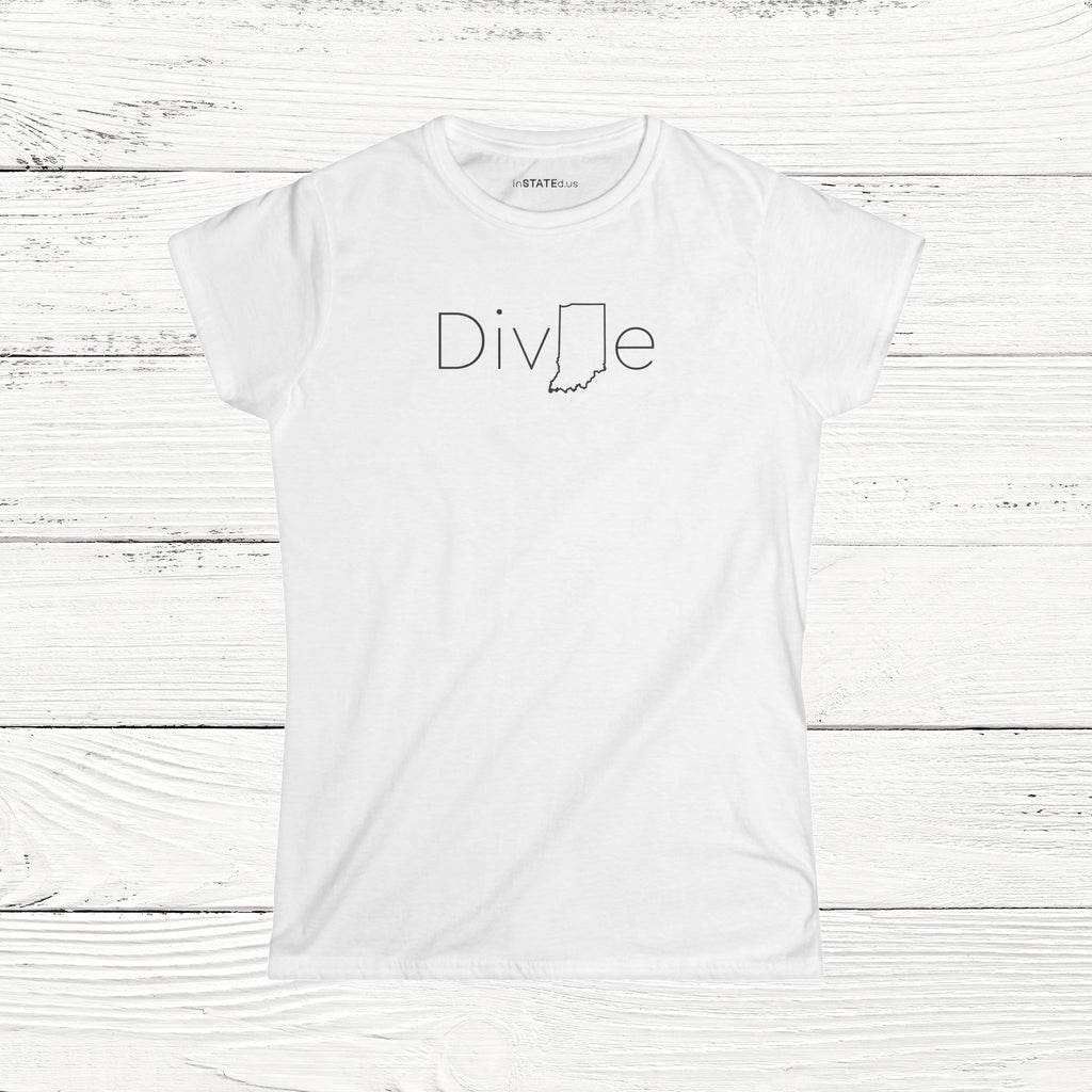 DivINe - State of Indiana Women's Softstyle Tee