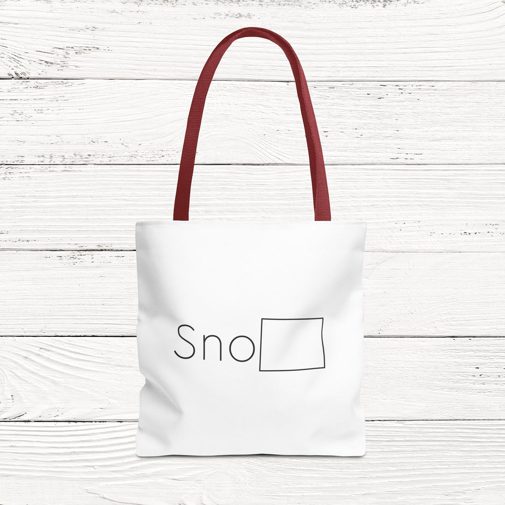 SnoWY – State of Wyoming Eco-Friendly Tote Bag