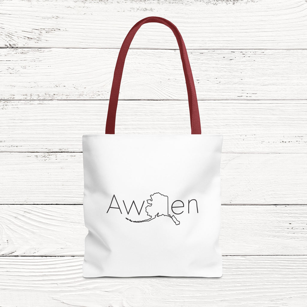 AwAKen – State of Alaska Eco-Friendly Tote Bag