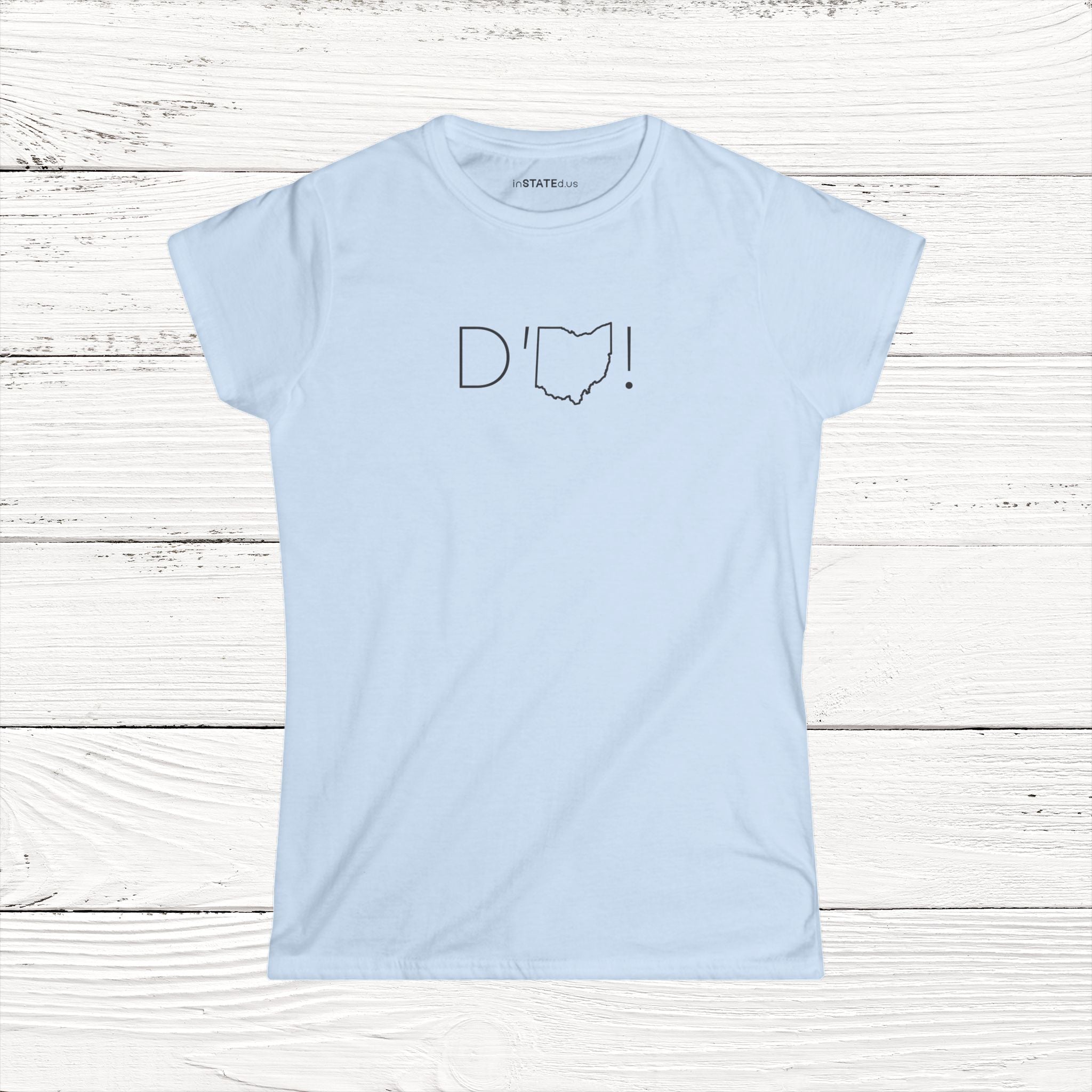 D’OH! - State of Ohio Women's Softstyle Tee