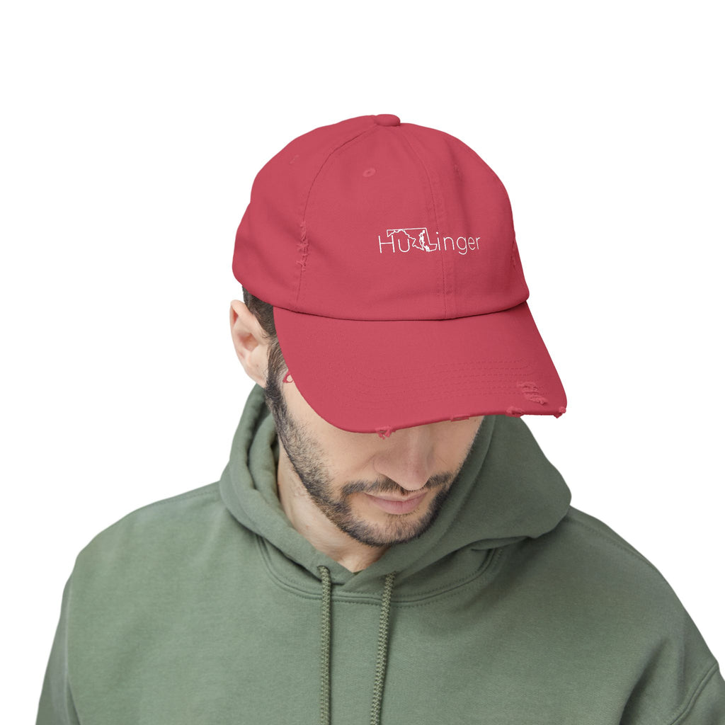 HuMDinger – State of Maryland Distressed Vintage Cap