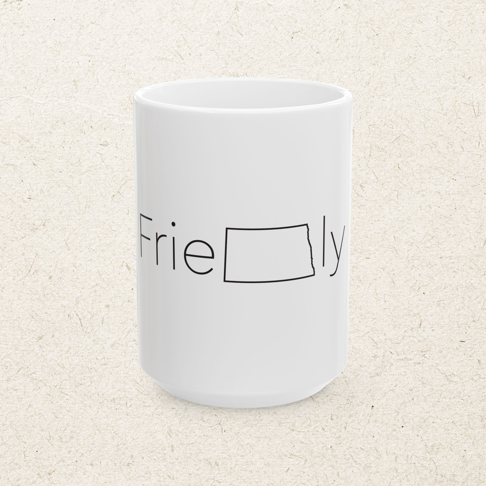 FrieNDly – State of North Dakota Mug