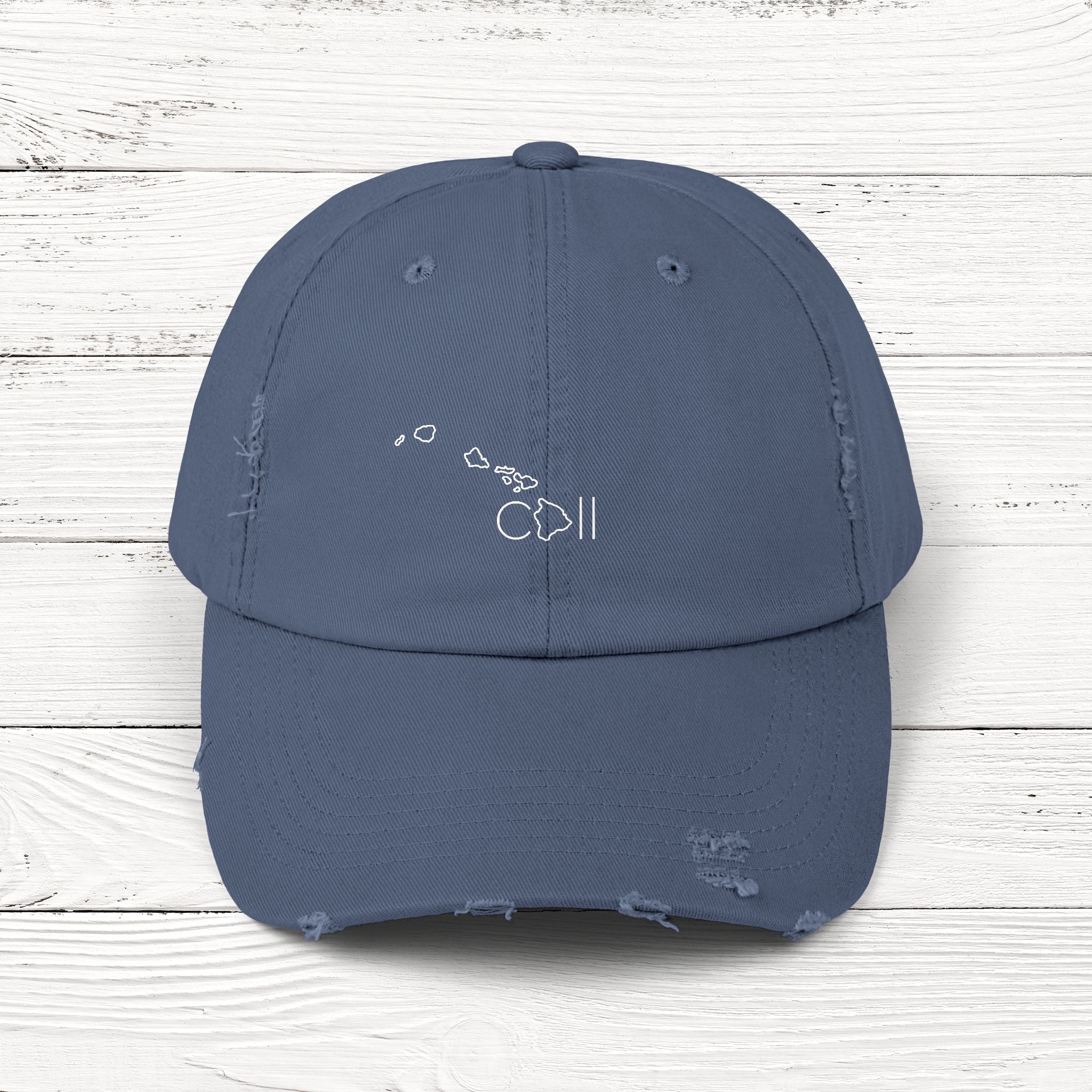 CHIll – State of Hawaii Distressed Vintage Cap