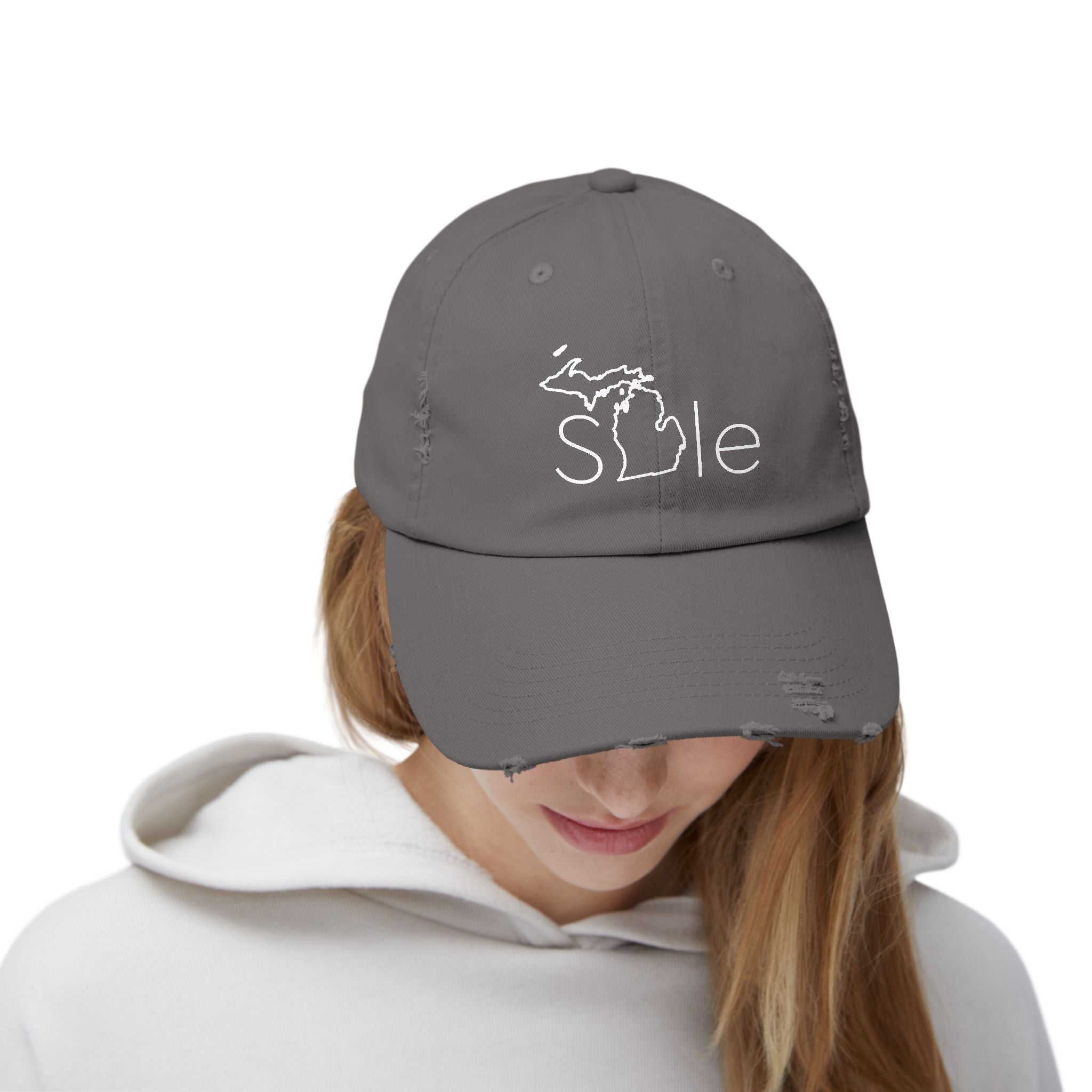 SMIle – State of Michigan Distressed Vintage Cap