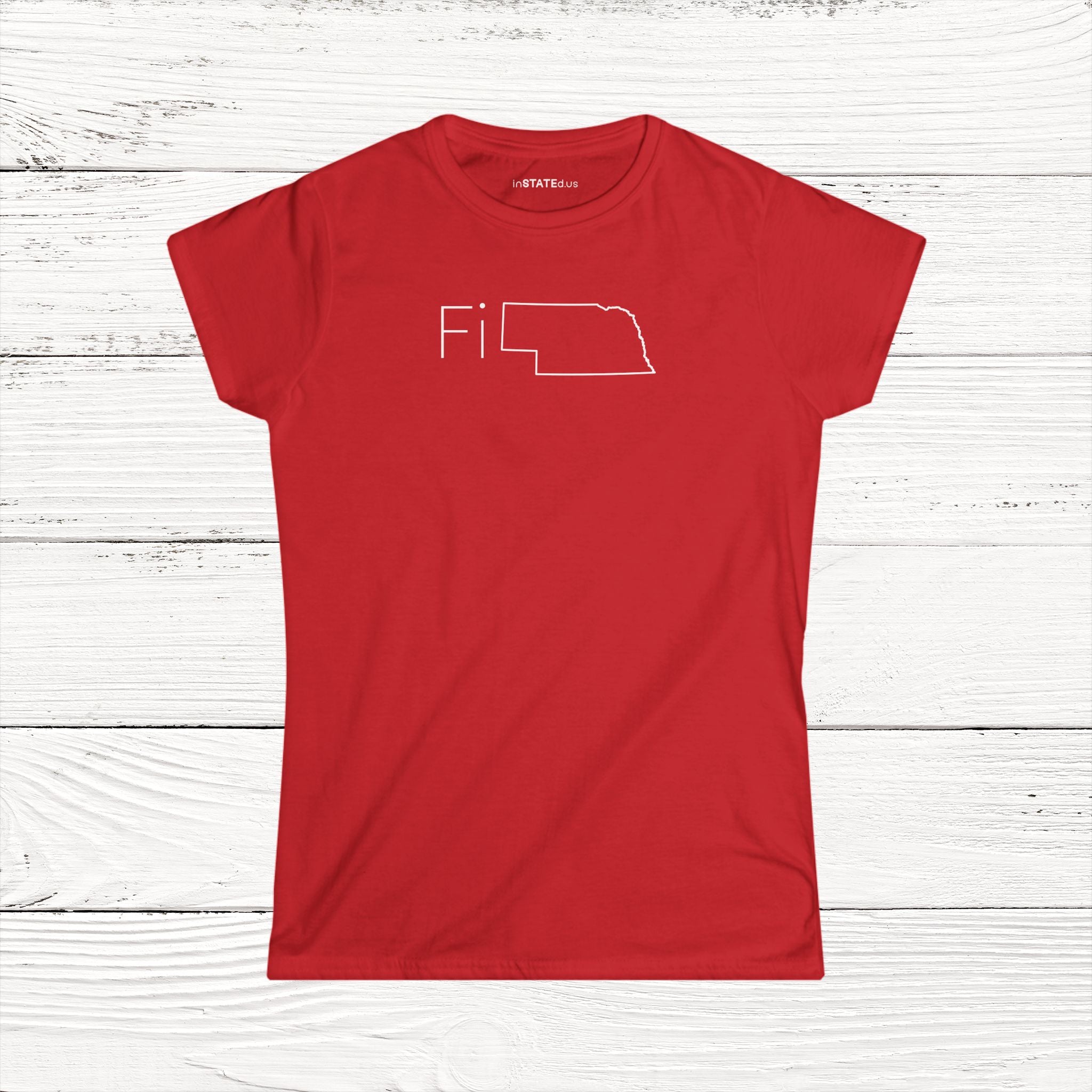 FiNE – State of Nebraska Women's Softstyle Tee