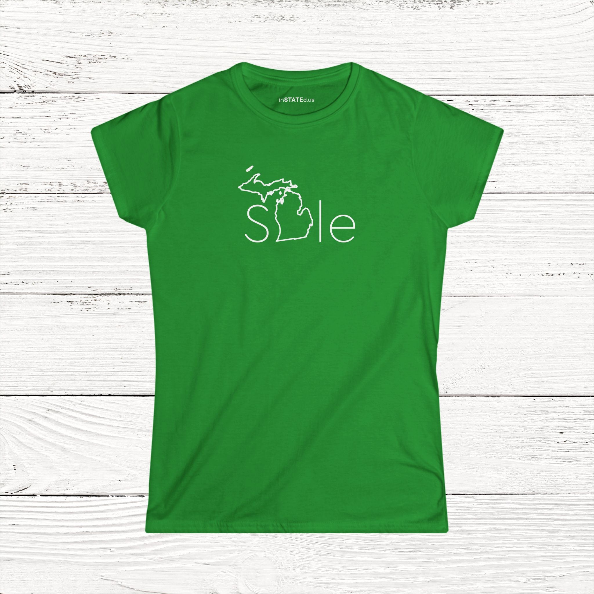 SMIle – State of Michigan Women's Softstyle Tee
