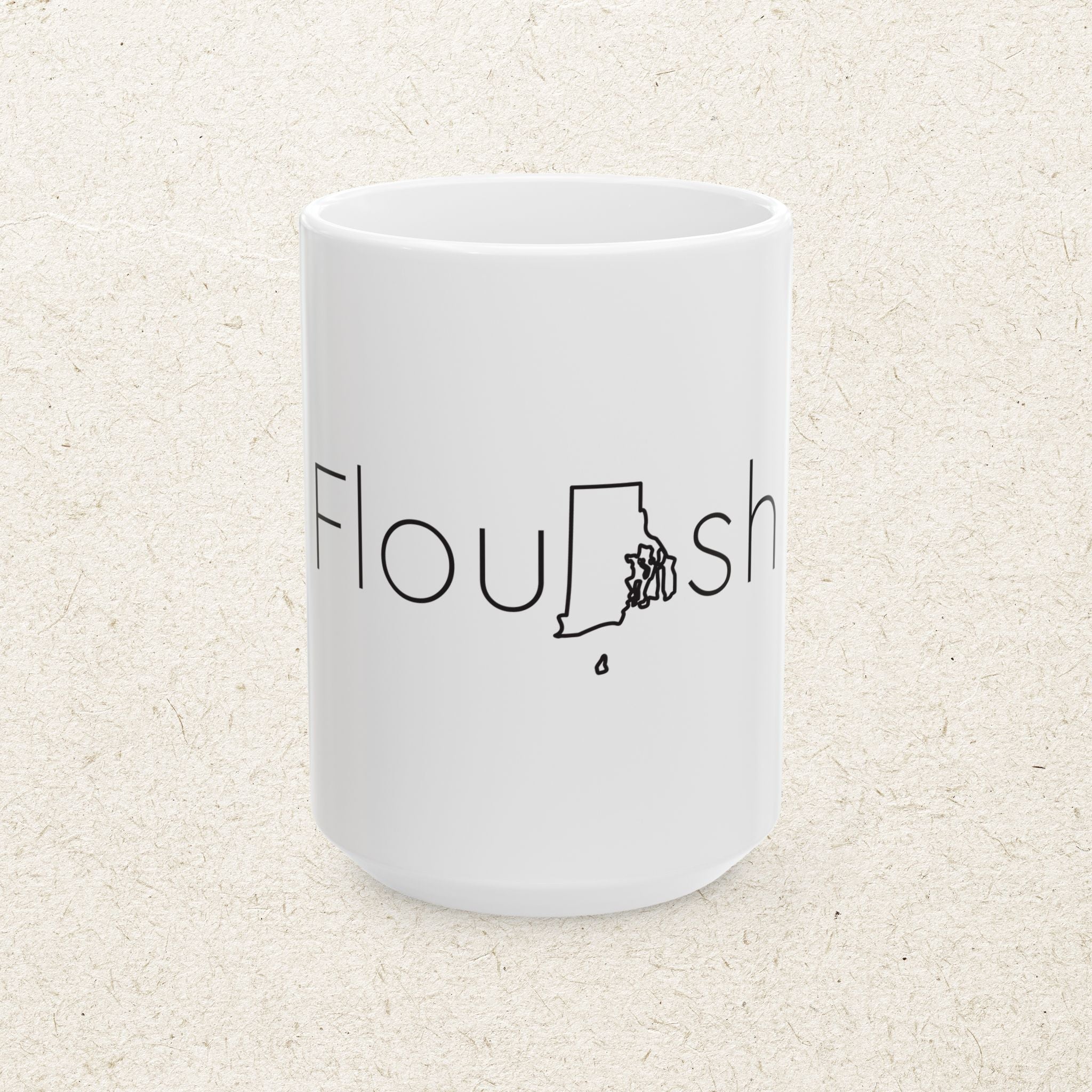 FlouRIsh– State of Rhode Island Mug
