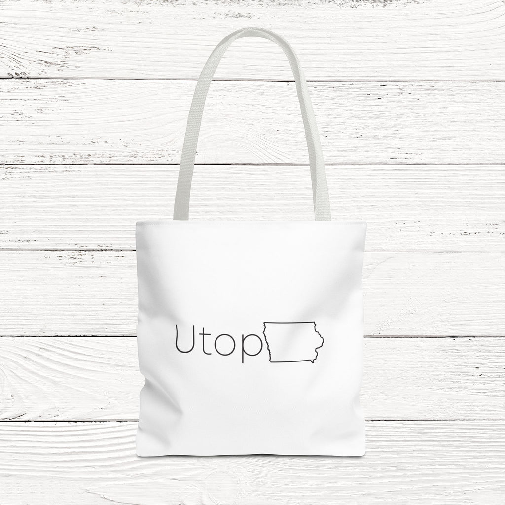 UtopIA – State of Iowa Eco-Friendly Tote Bag